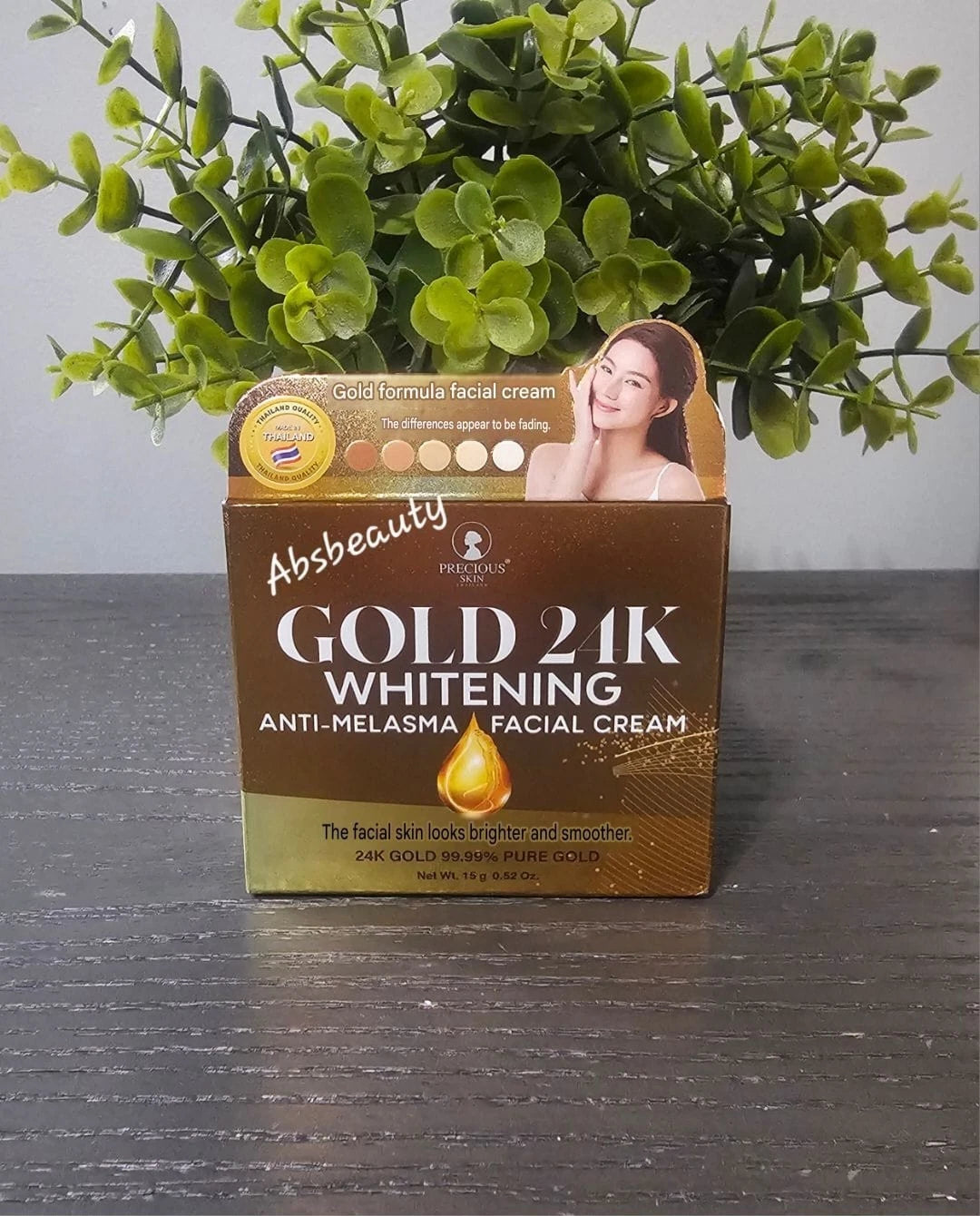 Precious Skin Gold Whitening 24K Gold Melasma Facial Cream 15g