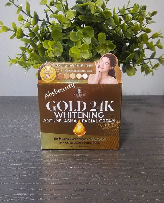 Precious Skin Gold Whitening 24K Gold Melasma Facial Cream 15g