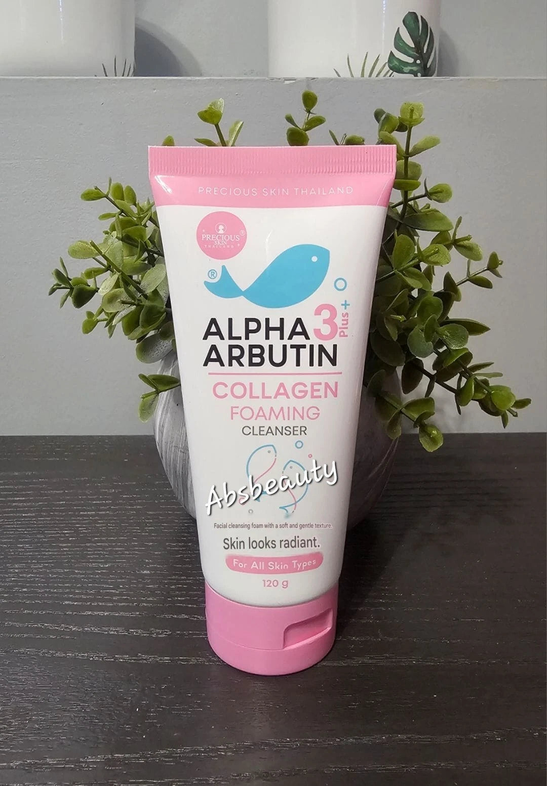 Precious Skin Alpha Arbutin3+ Collagen Foaming Cleanser 120ml Whitening Brightening