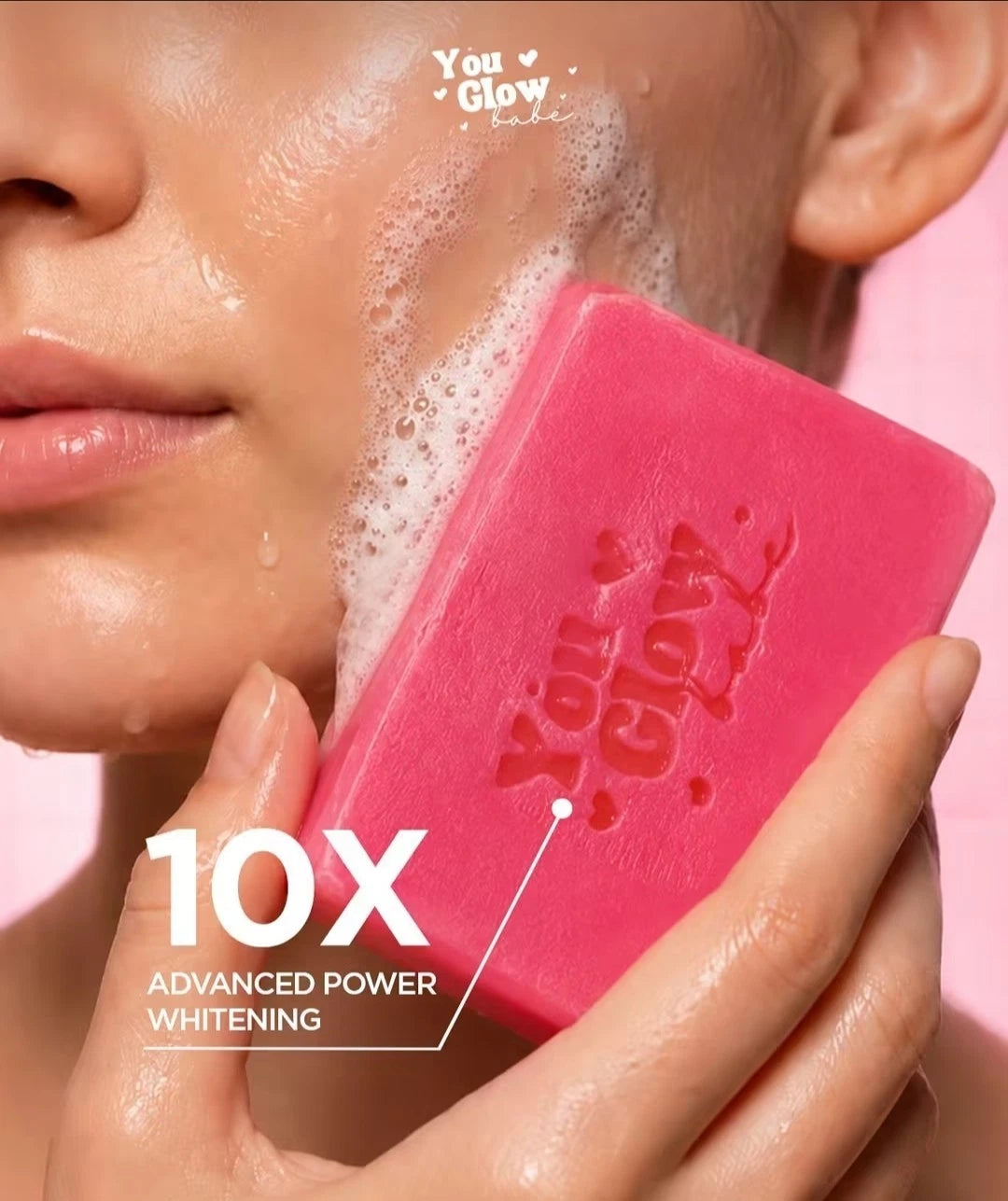 You Glow Babe - BEAUTY WHITE SOAP - New & Improved ( 6 X 70g soap )✨️