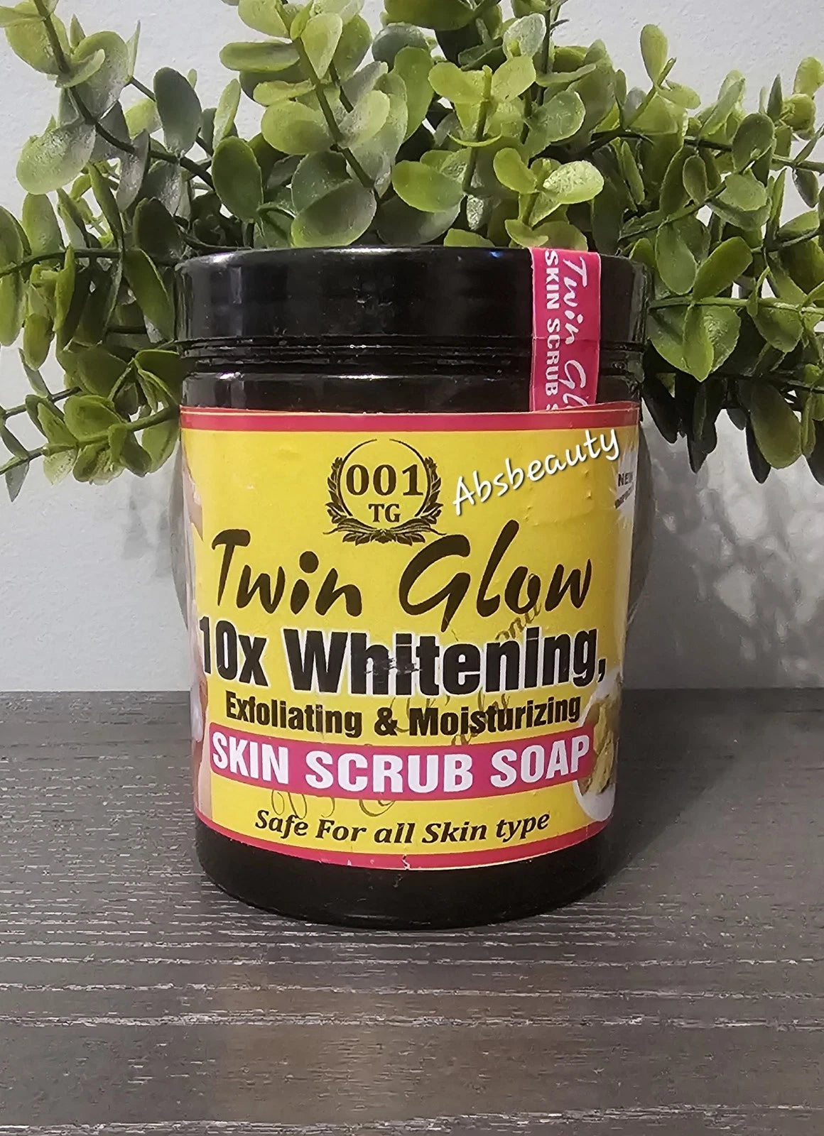 Twin Glow 10x Exfoliating Moisturizing Skin Scrub Soap