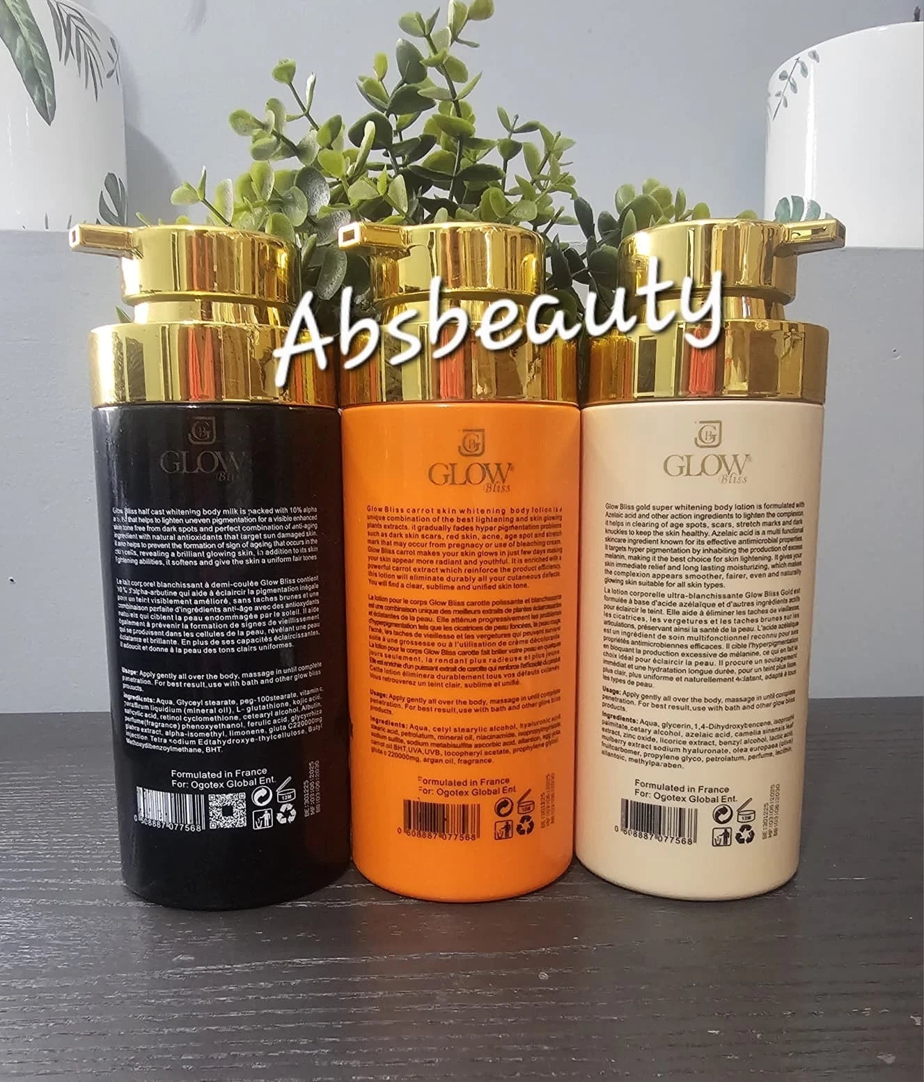 Glow Bliss Super Glowing, Whitening, & Lightening Body Lotion 500ml Spf50 1pc