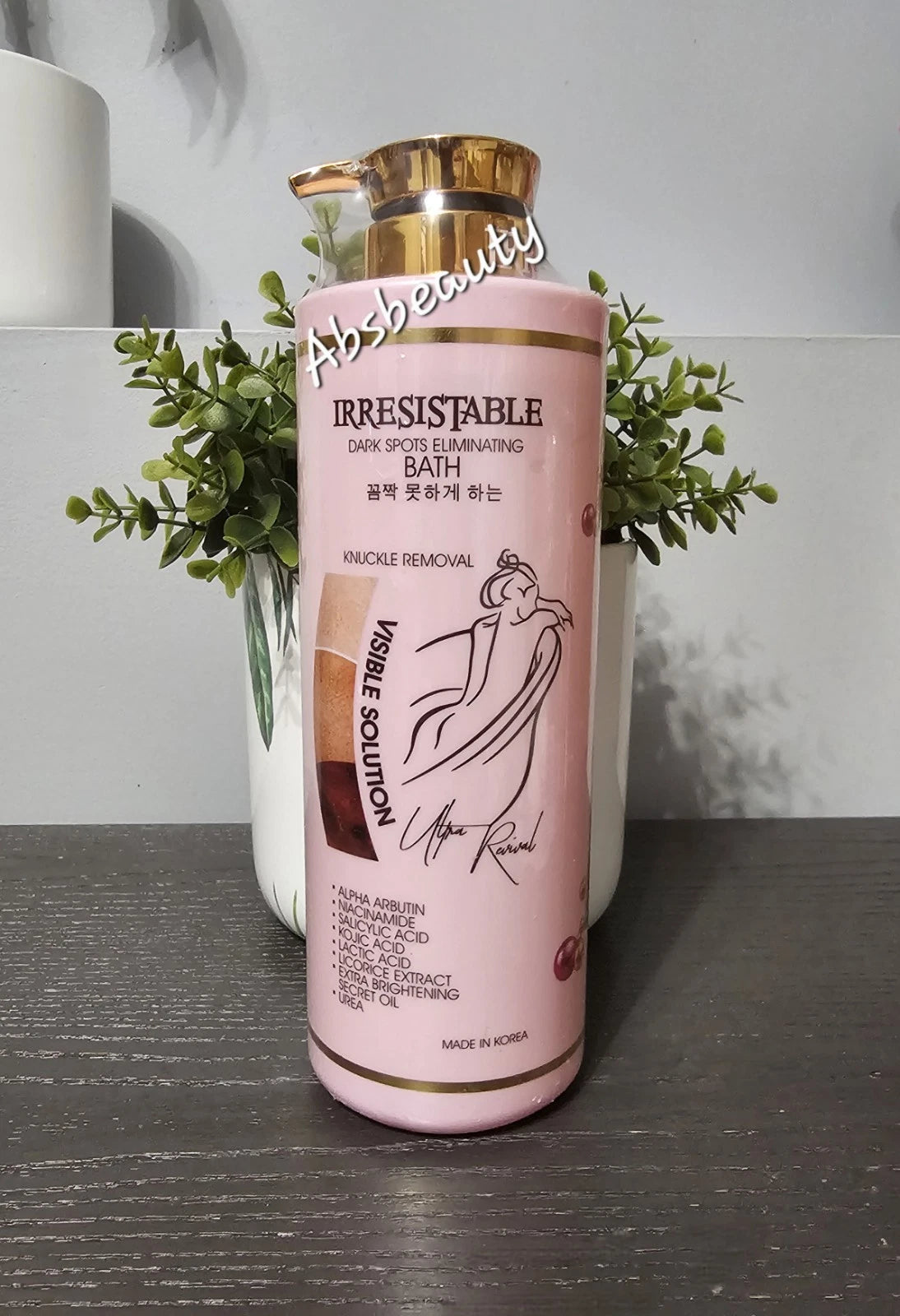 Irresistable Dark Spots Eliminating  Brightening Body Wash Gel 1000ml