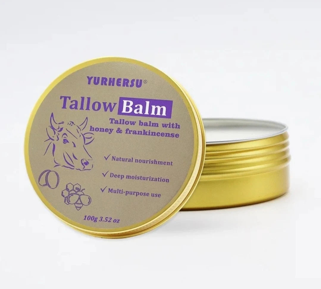 Tallow Balm With Honey & Frankincense