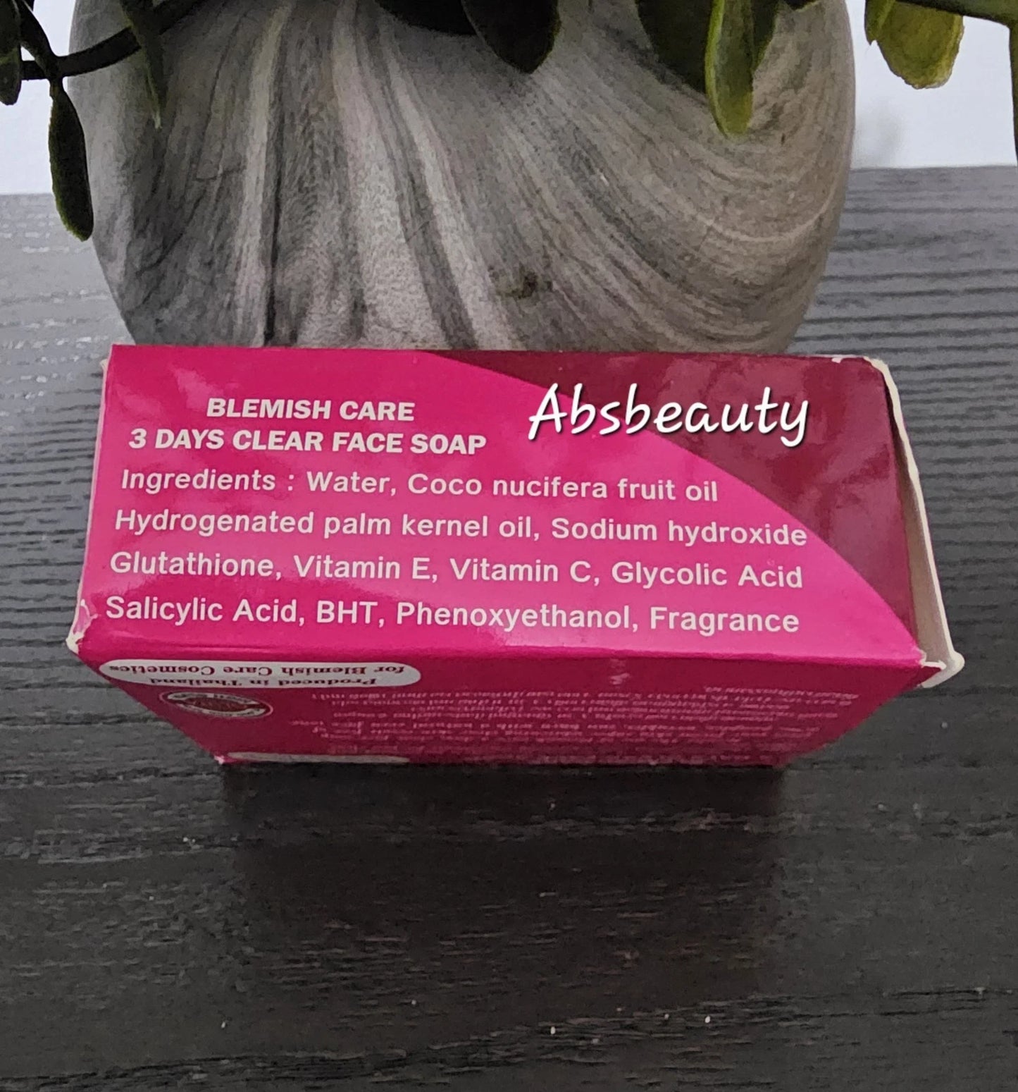Blemish Care 3Days Clear Face Soap 100g 1pc