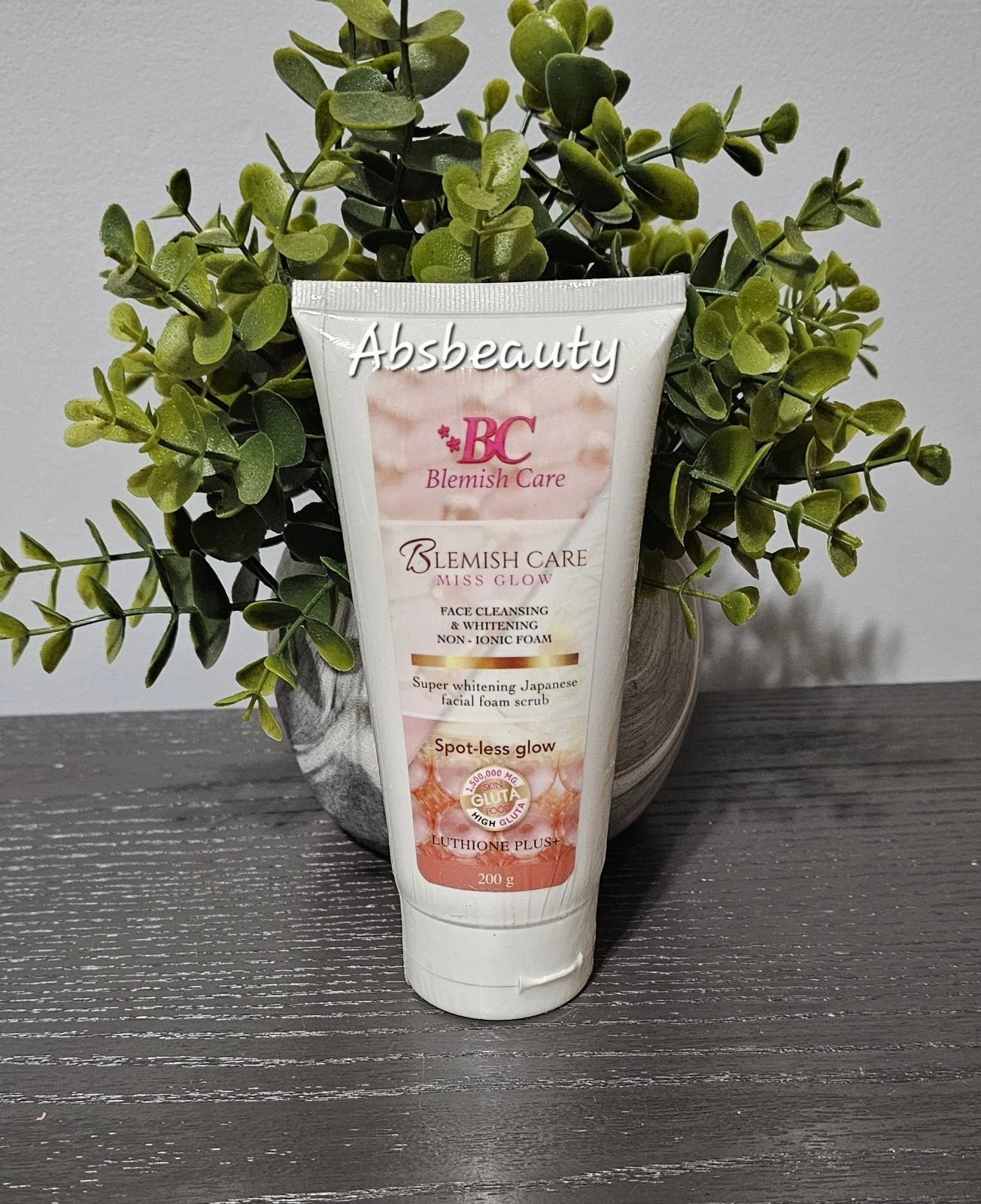 Blemish Care Miss Glow Face Cleansing & Whitening Facial Foam Scrub  200g