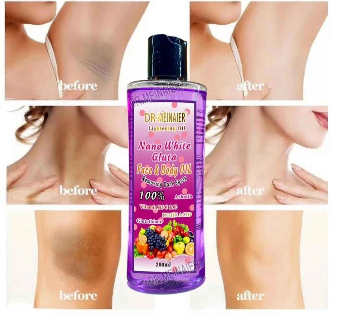 Dr Meinaier Whitening Essential Oil Face & Body Removing Dark Spots 💯👌.1pc