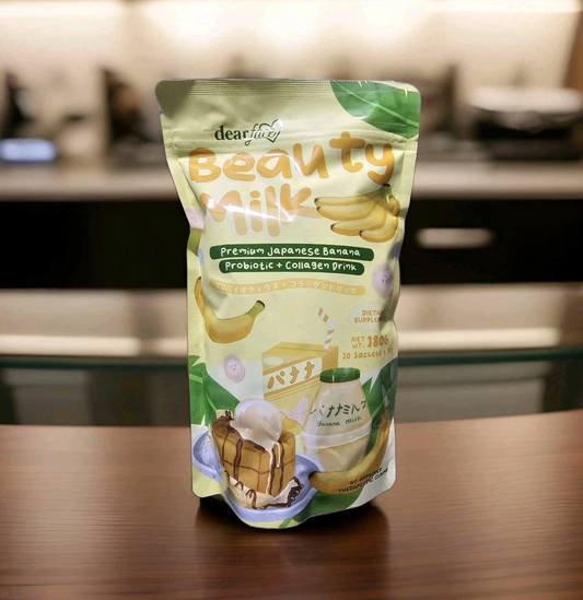 Dear Face Beauty Milk Premium Japanese Banana Probiotics + Collagen Drink