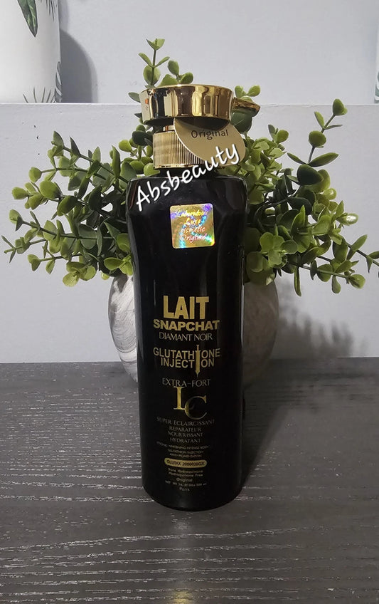 Lait Snapchat DIAMANT NOIR Intense Whitening Body Lotion 500ml