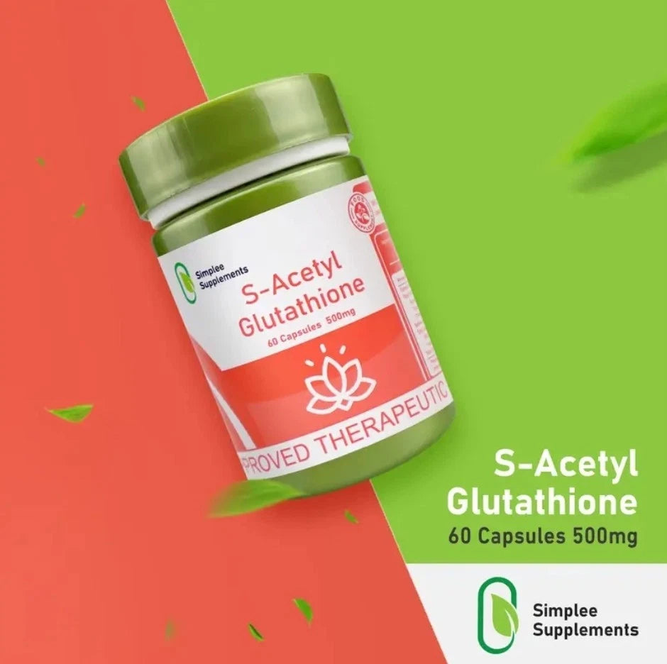 S-Acetyl Glutathione Whitening Skin 60 Capsules