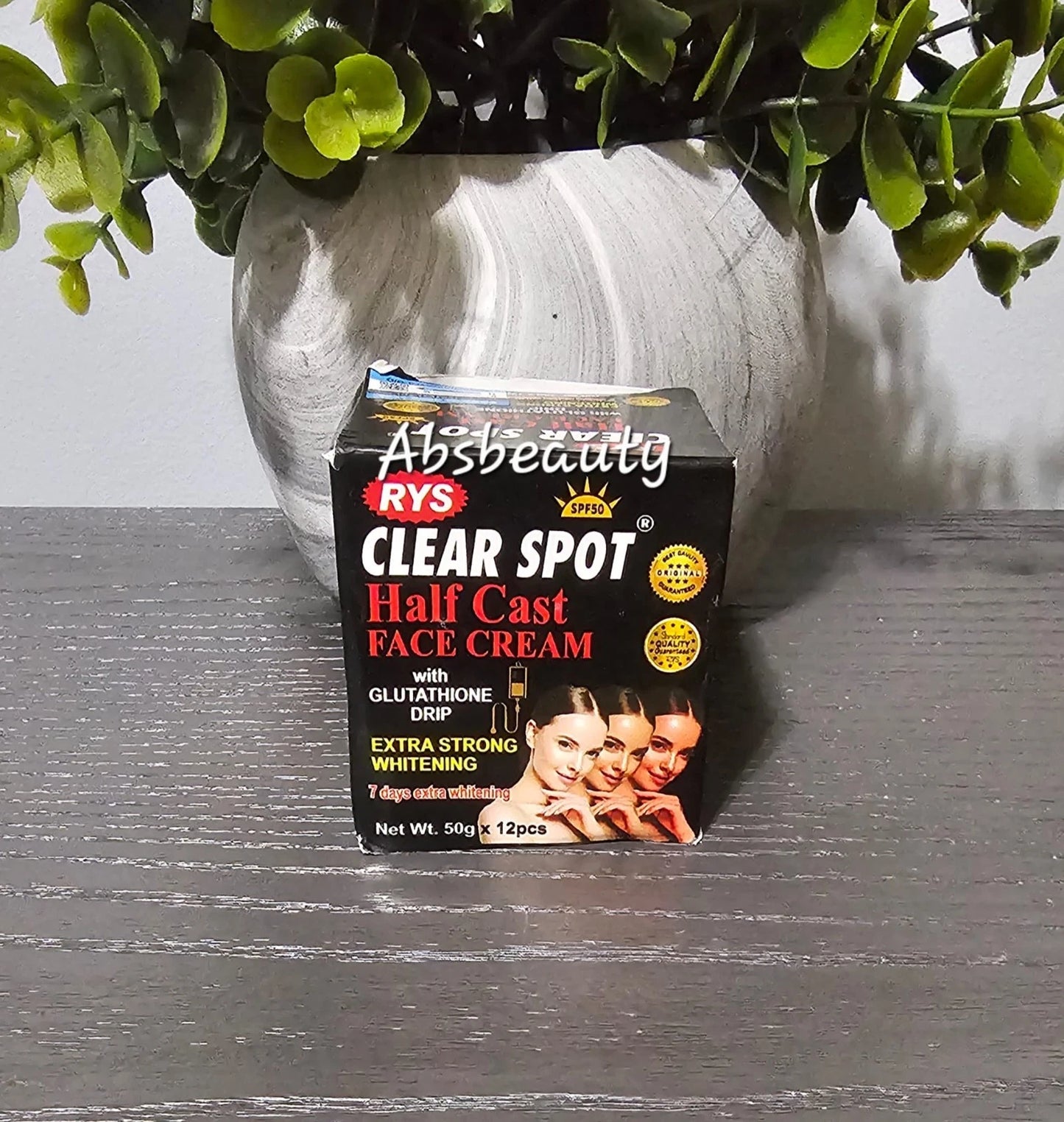 Clear Spot Baby Face & Half-C Face Cream 50g Spf50 1pc