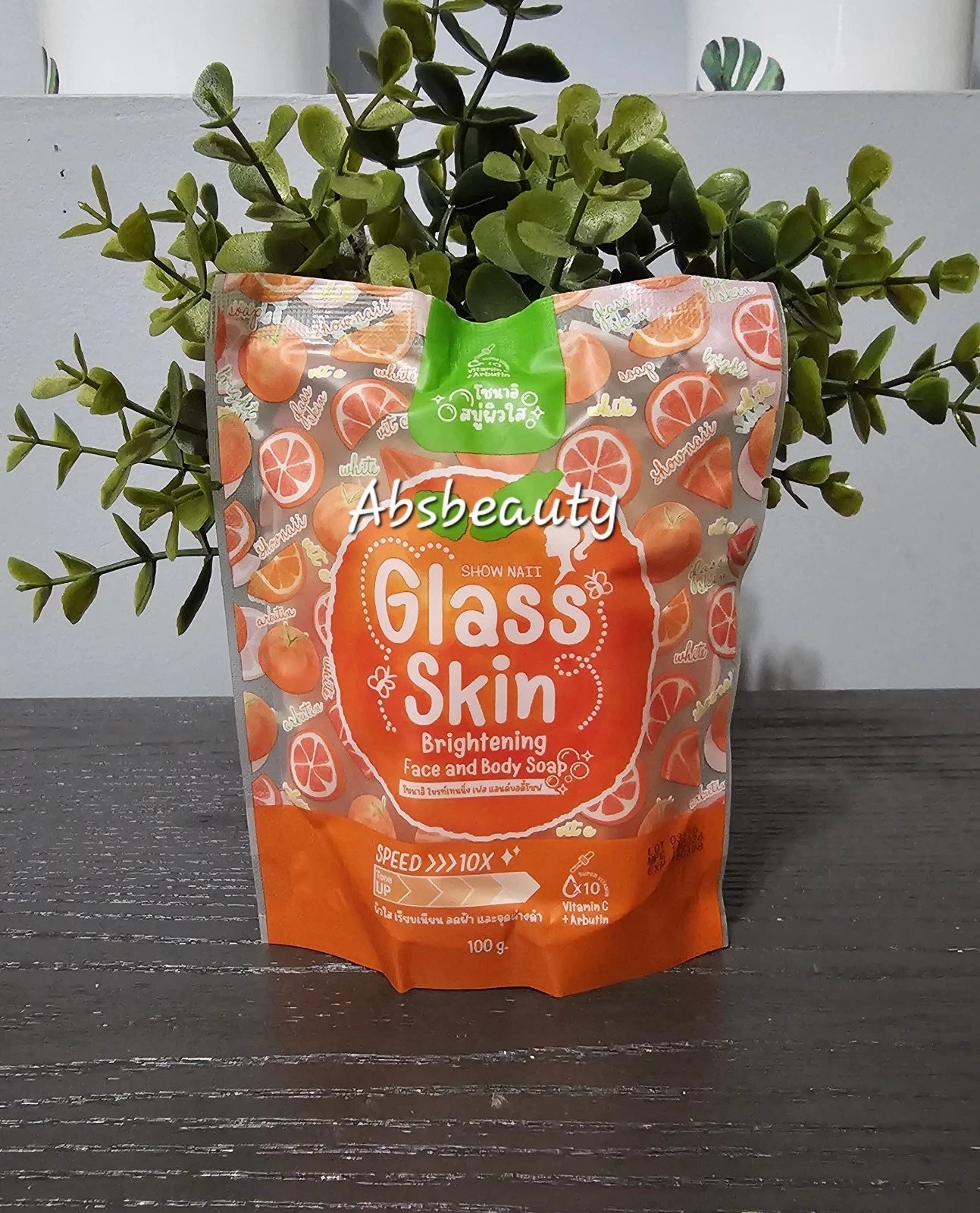Show Naii Glass Skin Brightening Face & Body Soap 100g