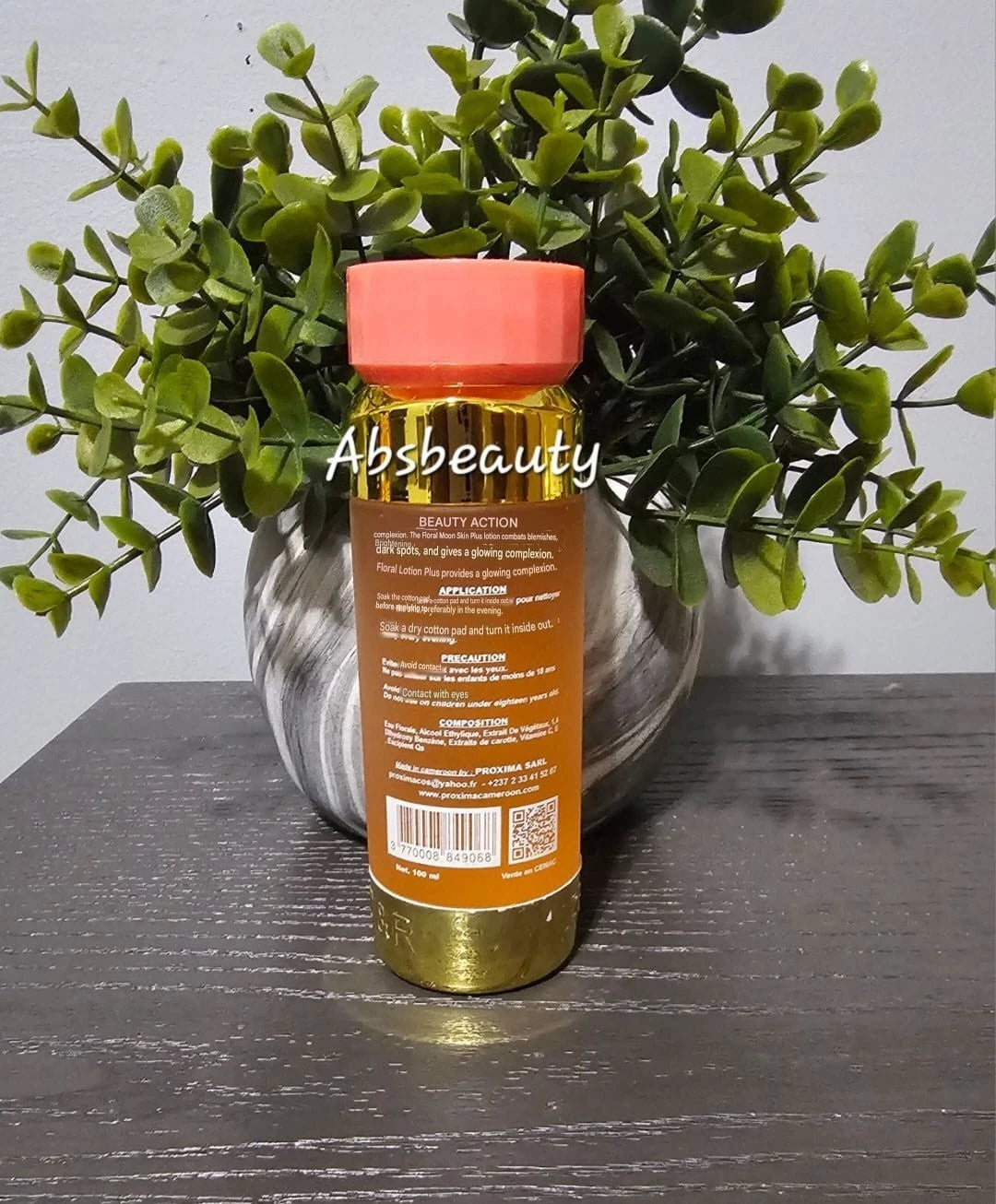 Lotion Peau de Lune FLORALE PLUS ORIGINAL Skin Cleanser 100ml 1pc