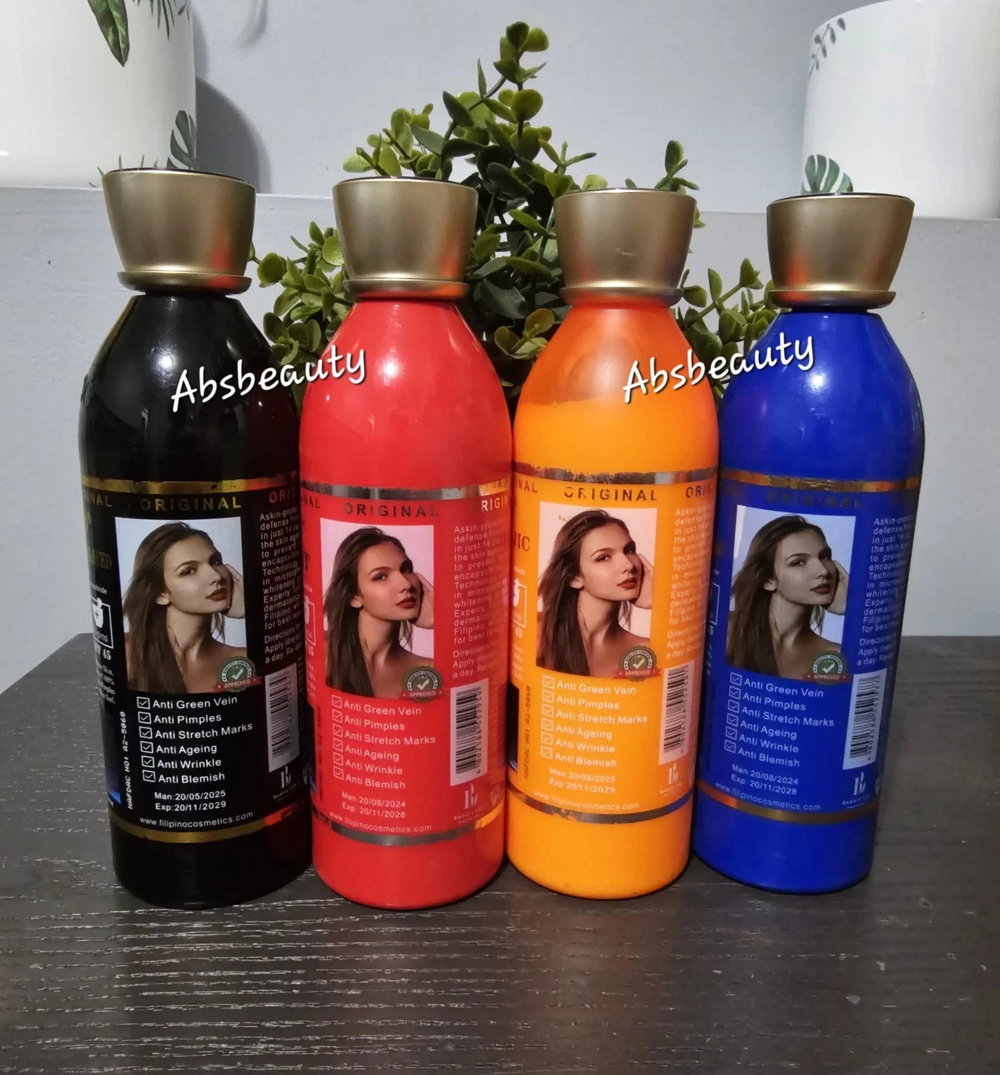 Filipino Gluta Half C Carrot Caviar Body Lotion 500ml Original&Authentic