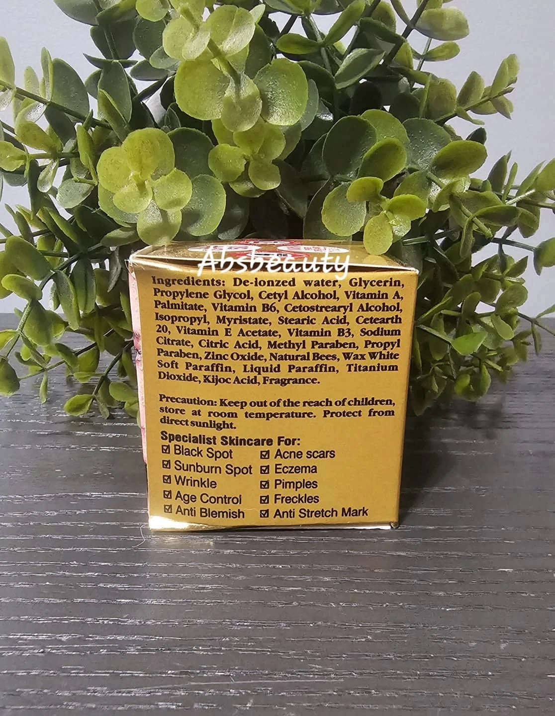 No Spot Strong Whitening Face Cream with Spf50 50g 1pc