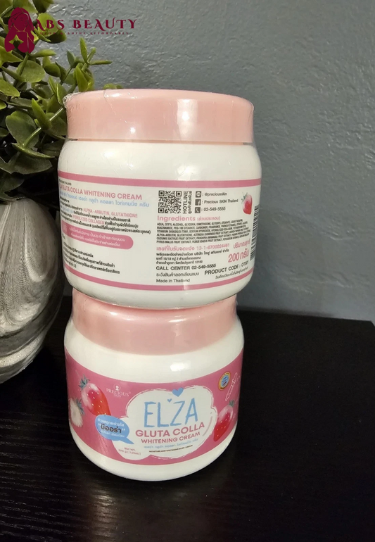 1×Precious Skin Elza Gluta Colla Whitening Cream 200g