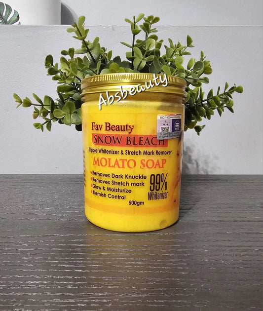Fav Beauty 99% Whitenizer Yellow Molato Soap 500g