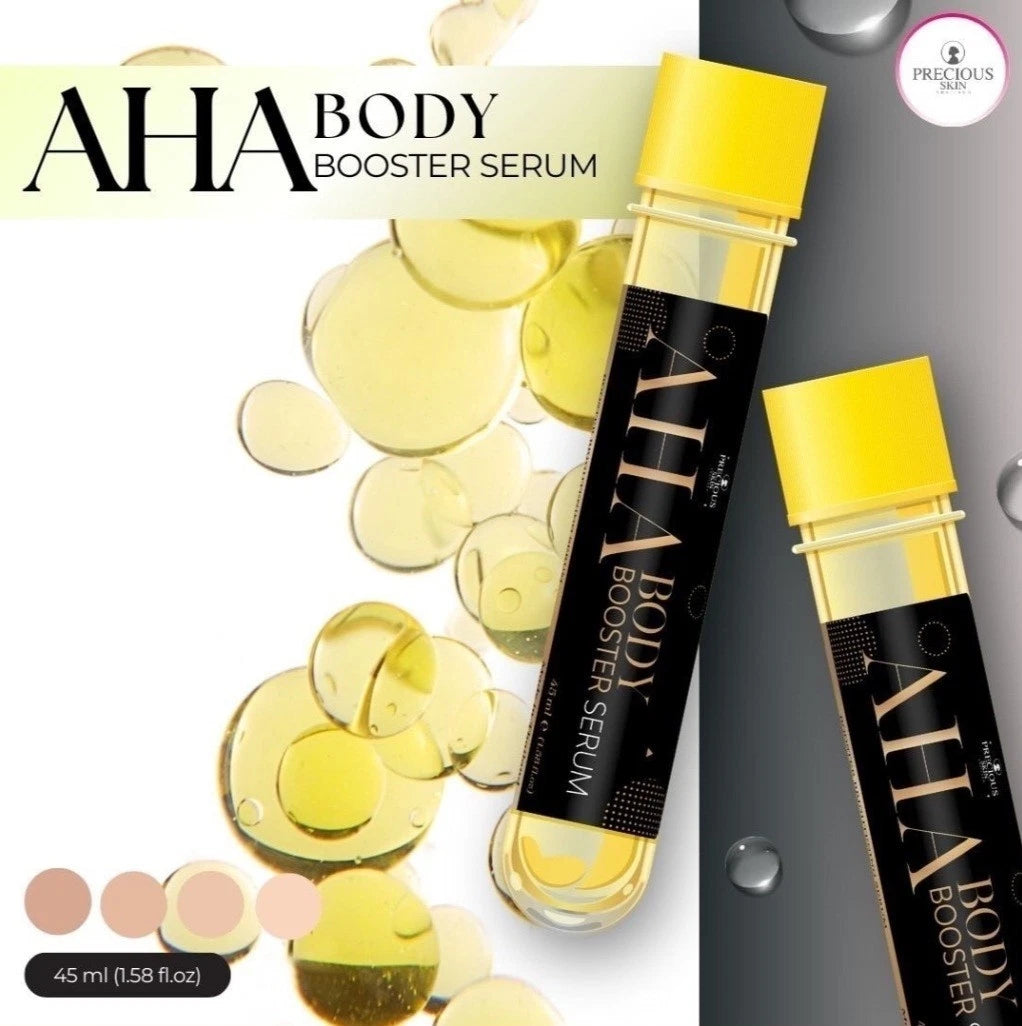 Precious Skin AHA Body Booster Serum - Exfoliating Brightening 45ml, 1pc