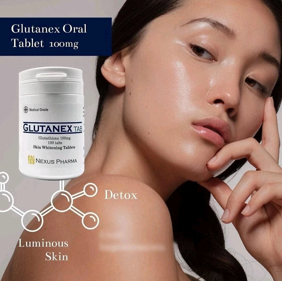 Glutanex Tab Glutathione by Nexus 100 Tablets ORIGINAL & Authentic