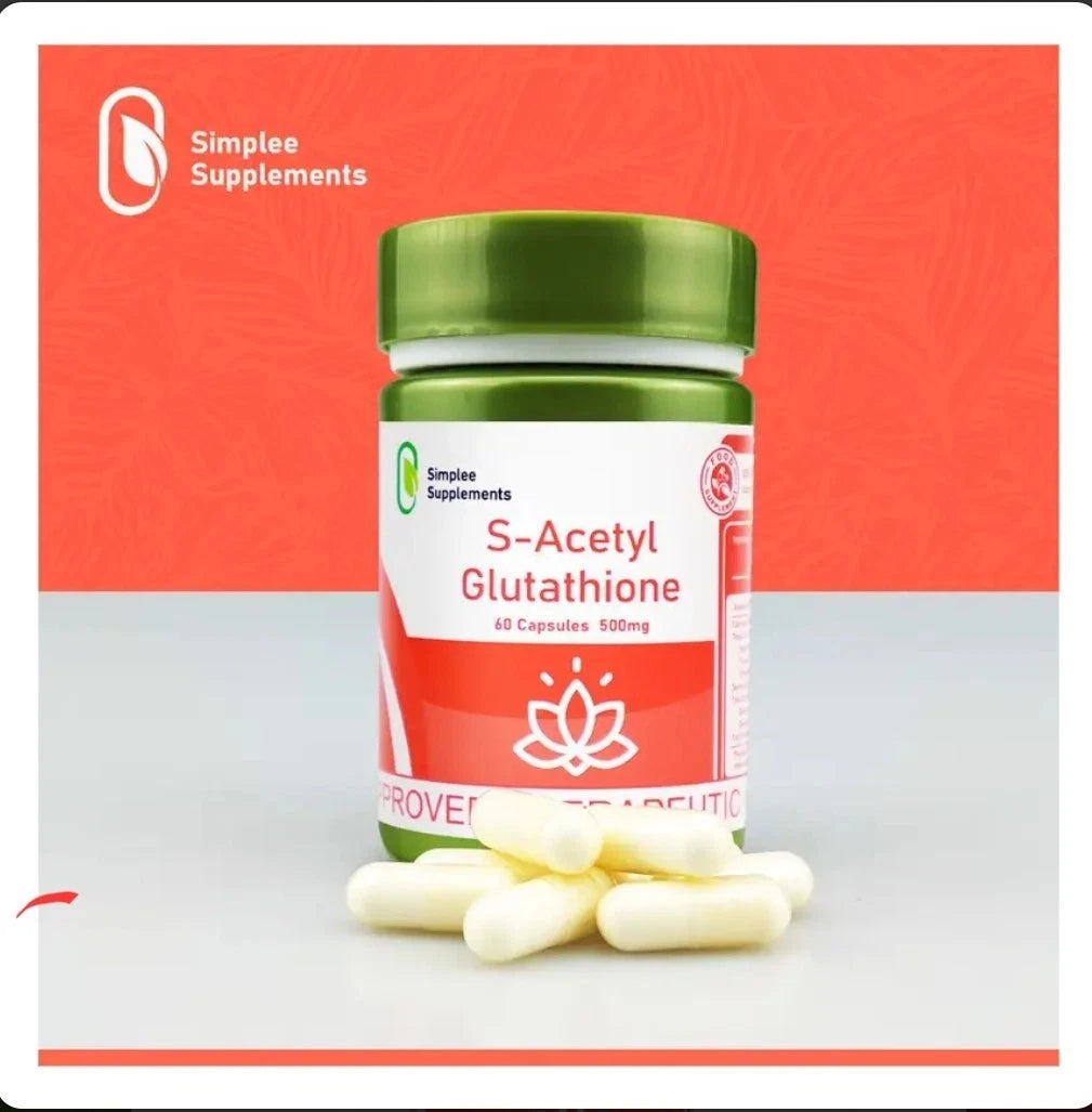 S-Acetyl Glutathione Whitening Skin 60 Capsules