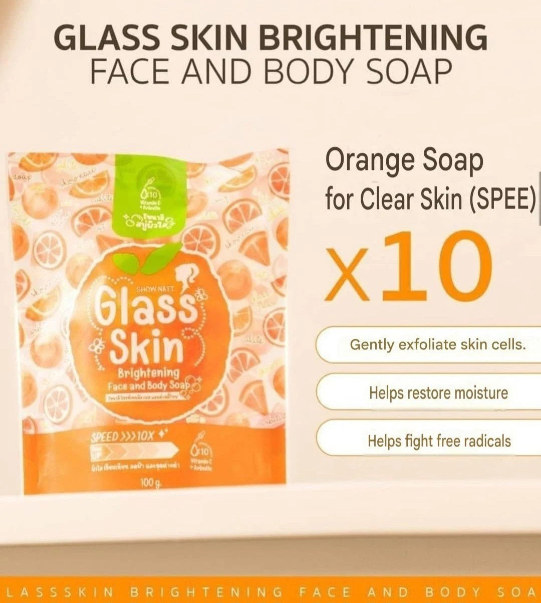 Show Naii Glass Skin Brightening Face & Body Soap 100g