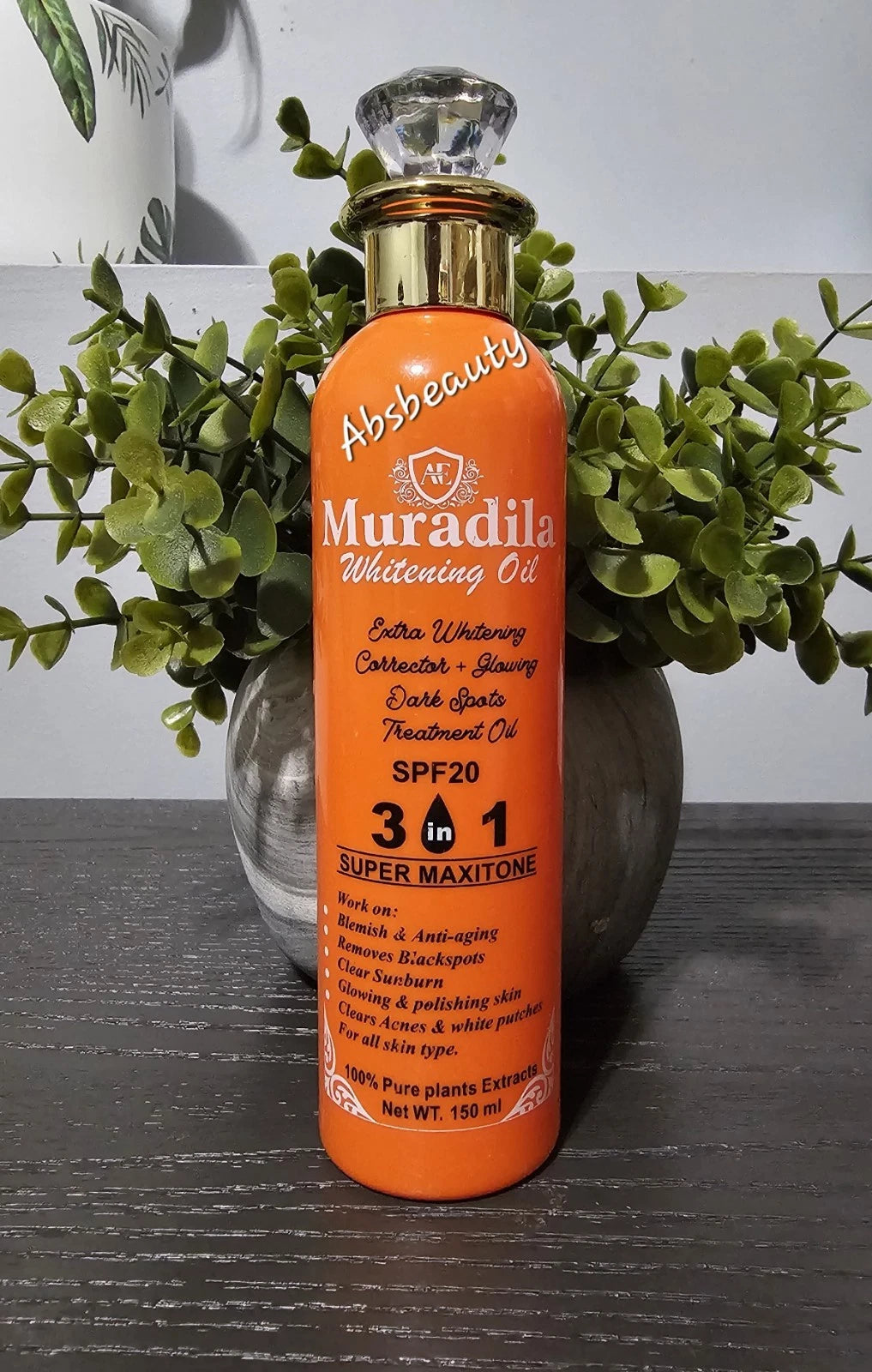 Muradila Carrot & Half C Whitening Body Lotion & Oil 1pc