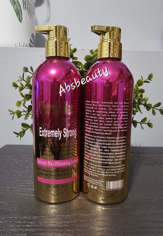 1× Bismid Extreme Max Whitening Body Lotion 500ml Original&Authentic