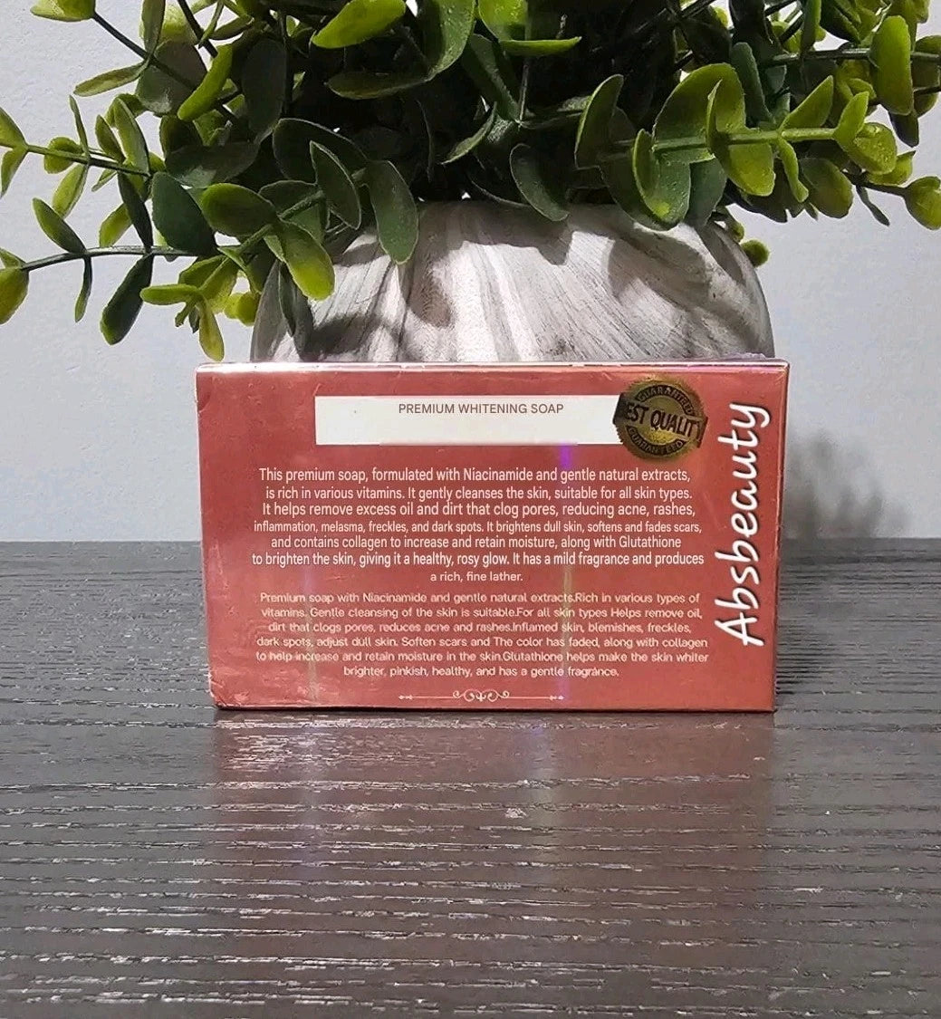 Aura White Premium Whitening Face&Body Soap 120g 1pc
