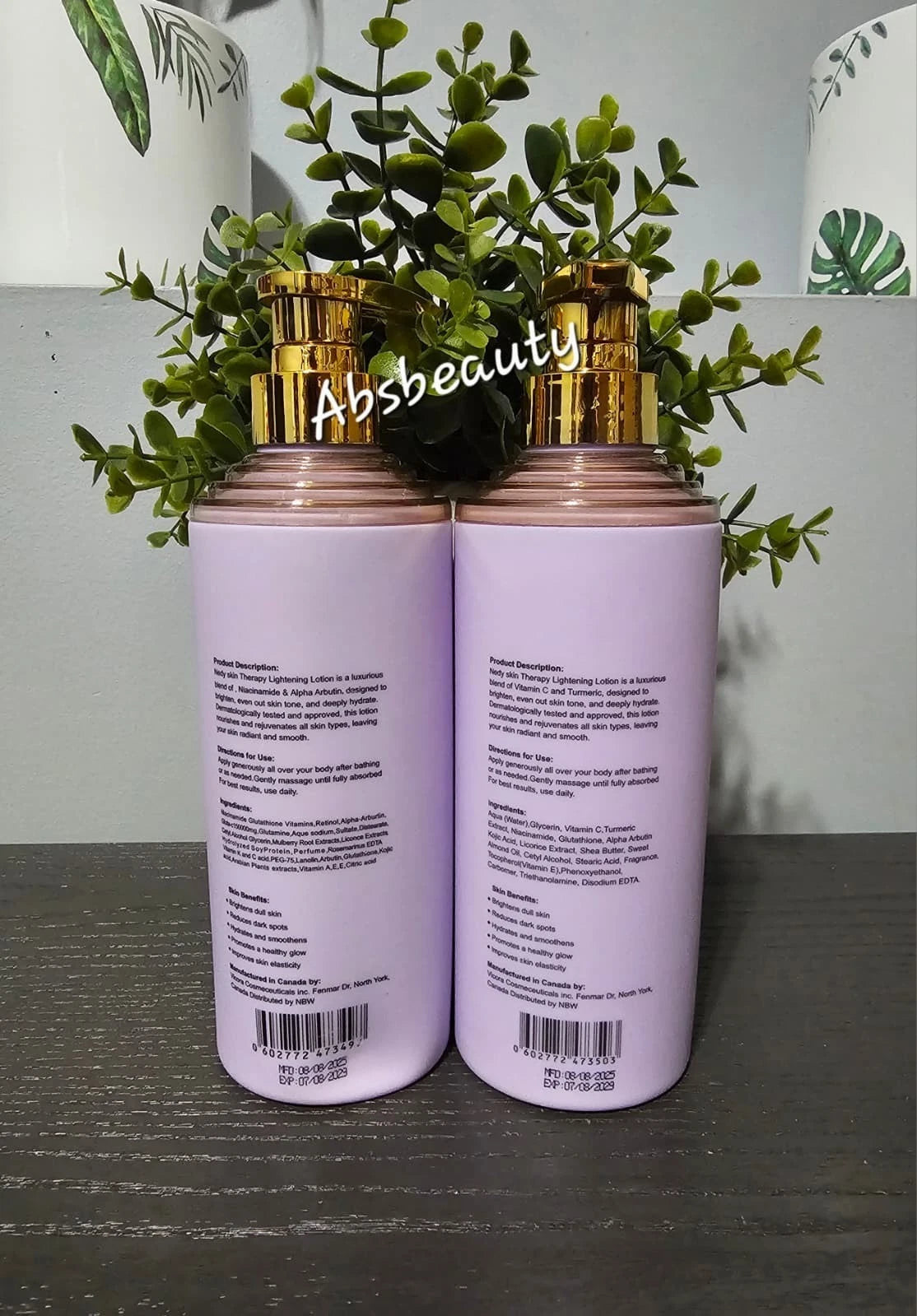 Nedy Skin Therapy Lightening Lotion 500ml Original&Authentic 1pc