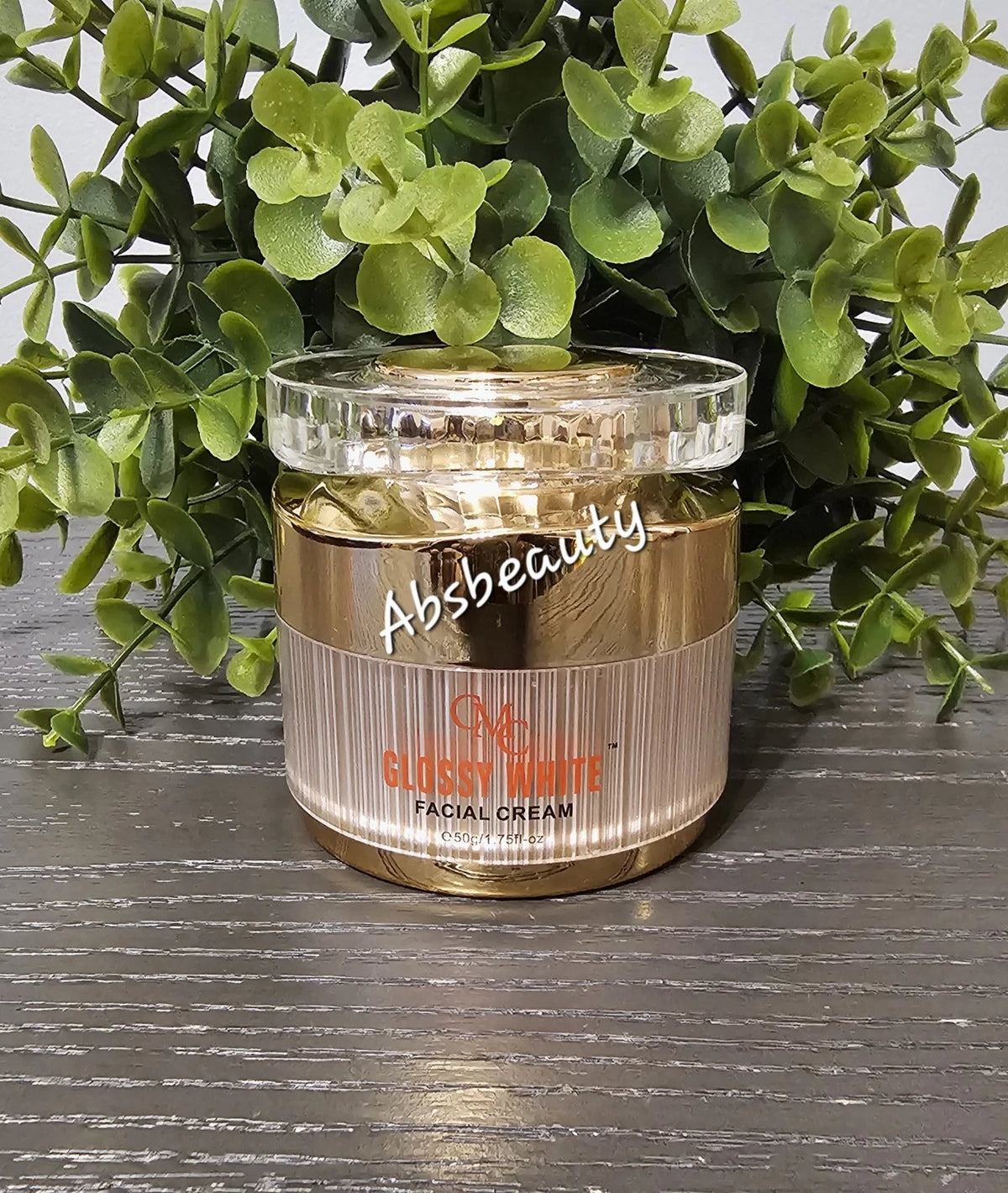 Glossy White Luxurious Face Cream for Dark Spots Acne Sunburn 50g👌