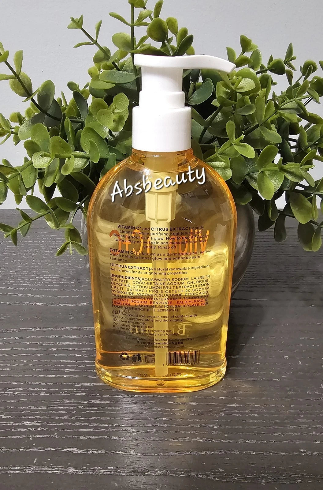 Bismid Vitamin C+C Clarifing Face Wash Glow & Purifies