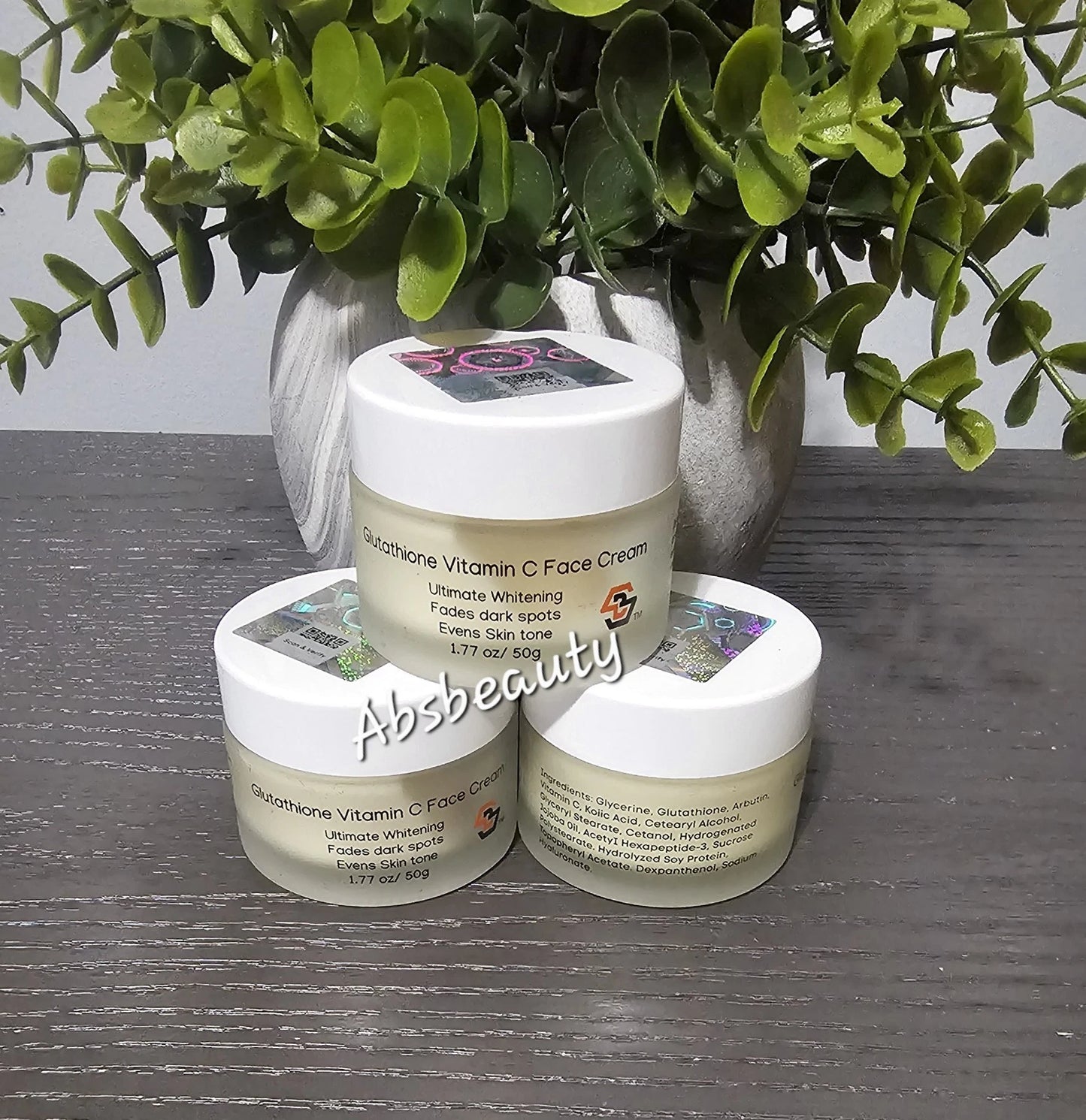 1× Glutathione Vitamin C Ultimate Whitening face Cream 50g Original&Authentic💯