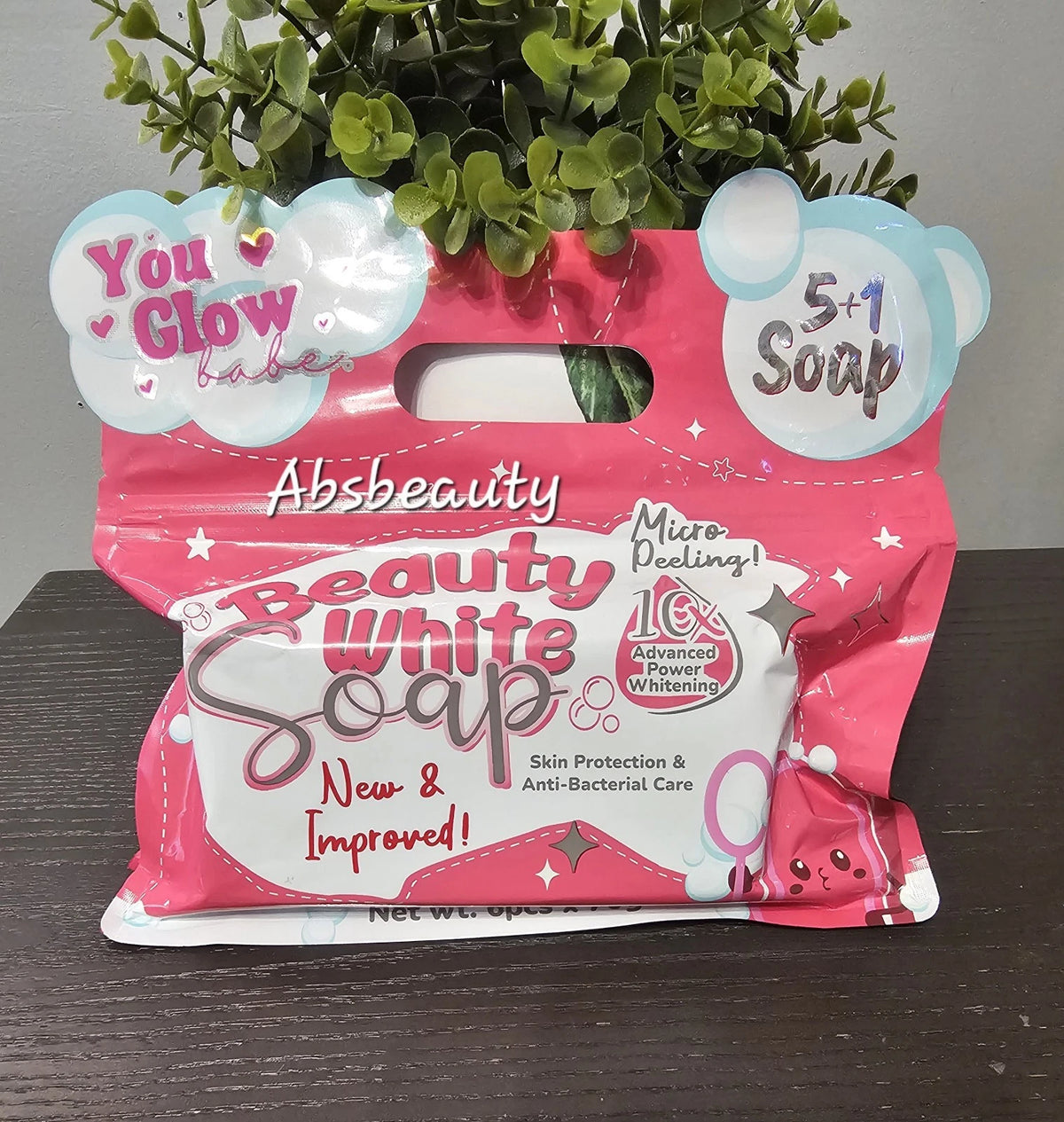 You Glow Babe - BEAUTY WHITE SOAP - New & Improved ( 6 X 70g soap )✨️