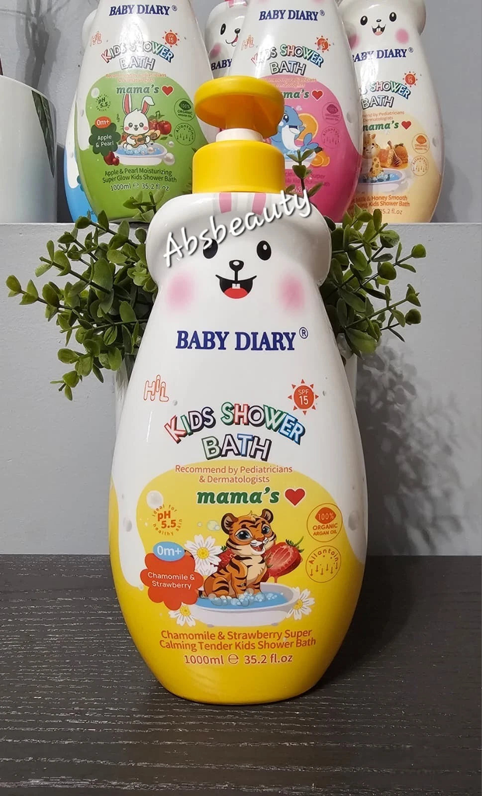 Baby Diary Kids Shower Bath SPF 15 1000ml
