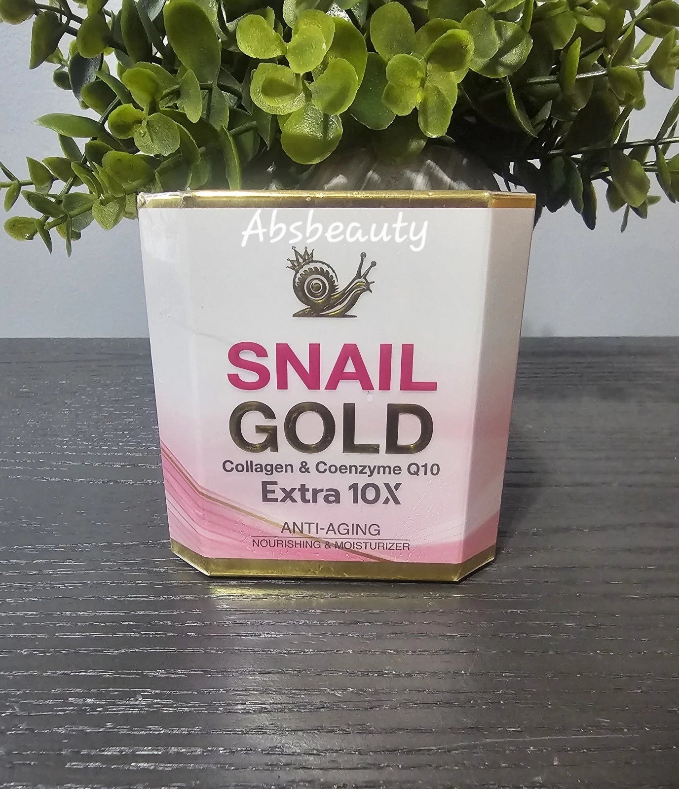 Snail Gold Facial Cream With Collagen & CoQ10 Xtra 10X Anti-Aging Nourishing