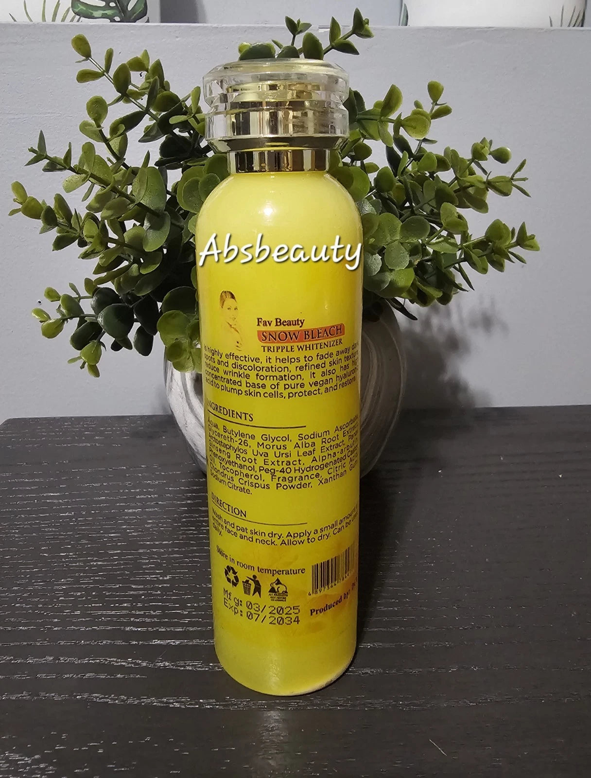 Fav Beauty Triple Whitenizer Body Oil 200ml