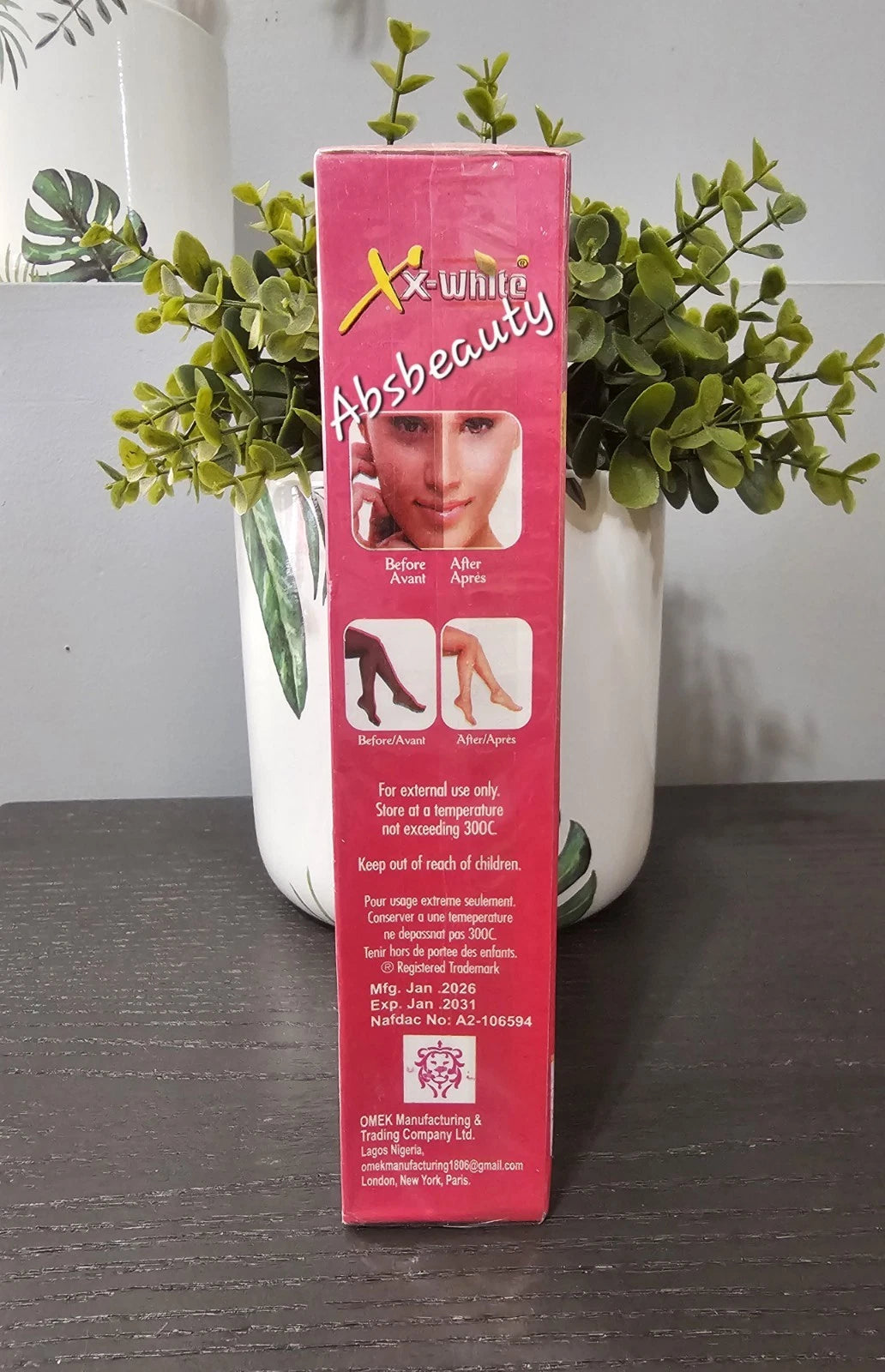 XX-White HC Egyptian Gold Body Lotion Results 5Days Extreme Whitening 400ml