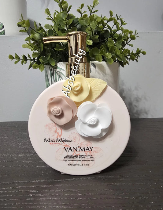 VAN'MAY Amino Acid Fragrance Deep  Moisturizer Body Lotion Paris 500ml
