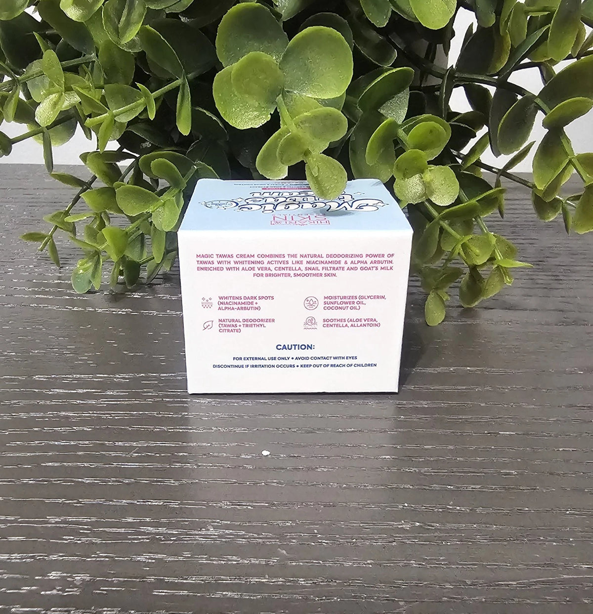 1×Hikari Skin Essentials Magic Tawas Underarm Brightening Cream Niacinamide 10g