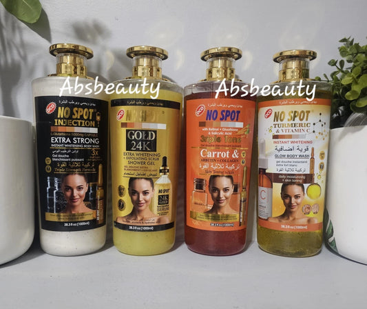No Spot Strong Whitening Shower Gel with spf50 1000ml 1pc