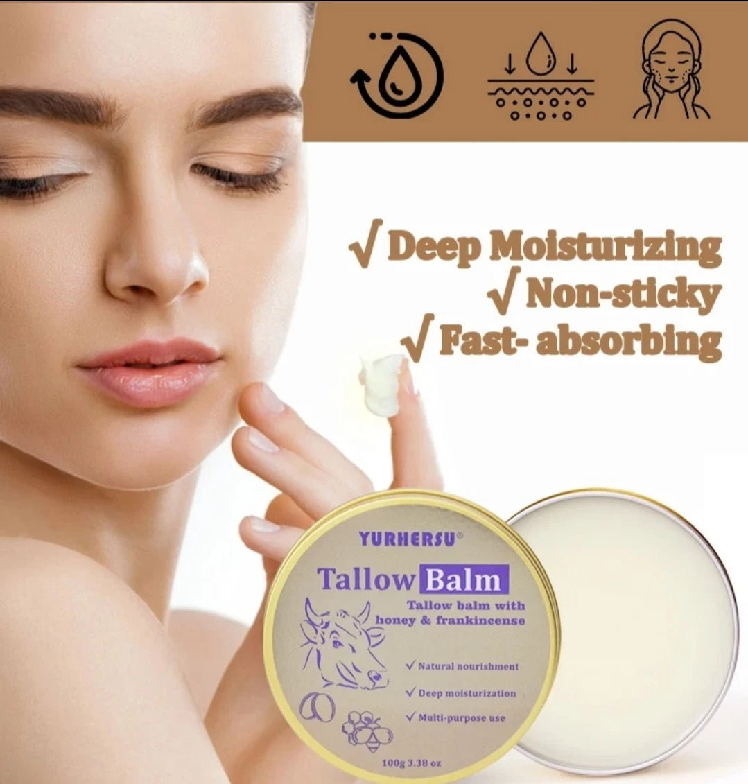 Tallow Balm With Honey & Frankincense