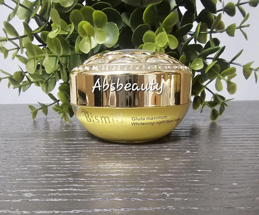 Bismid Gluta Maximum Whitening  Night Face Cream