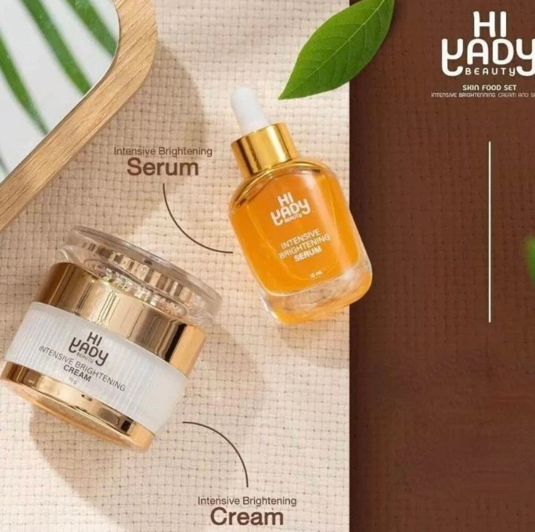 Hiyady Skin Food Intensive Moisturizer Cream & Serum Facial Care Duo Set ✨️👌.1pc
