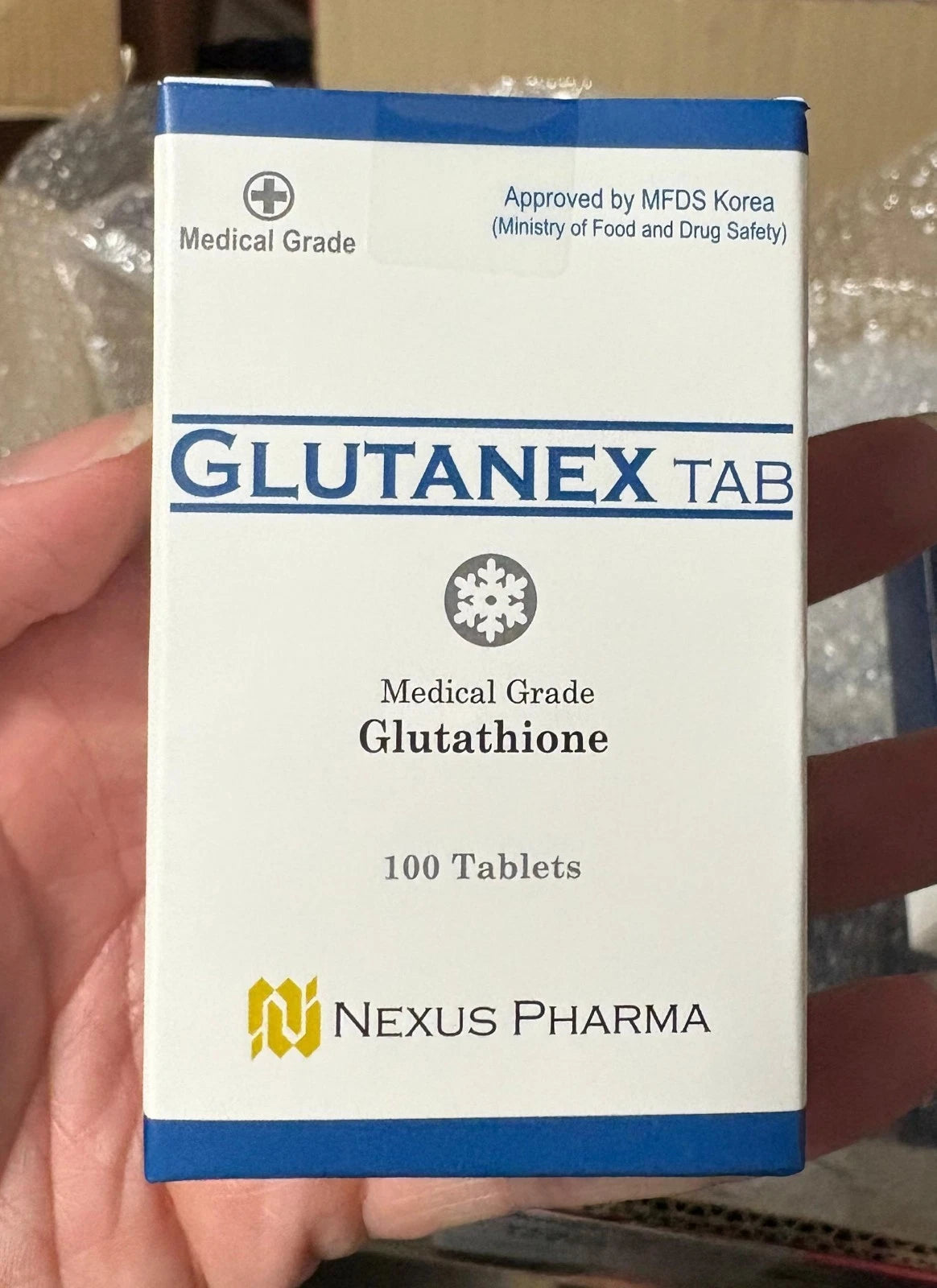 Glutanex Tab Glutathione by Nexus 100 Tablets ORIGINAL & Authentic