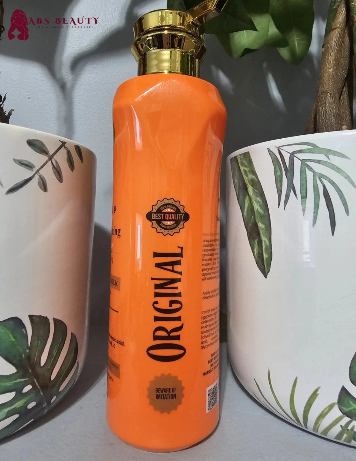 Total Glow Super Whitening Carrot & Alpha Arbutin Egyptian Toning Milk 500ml