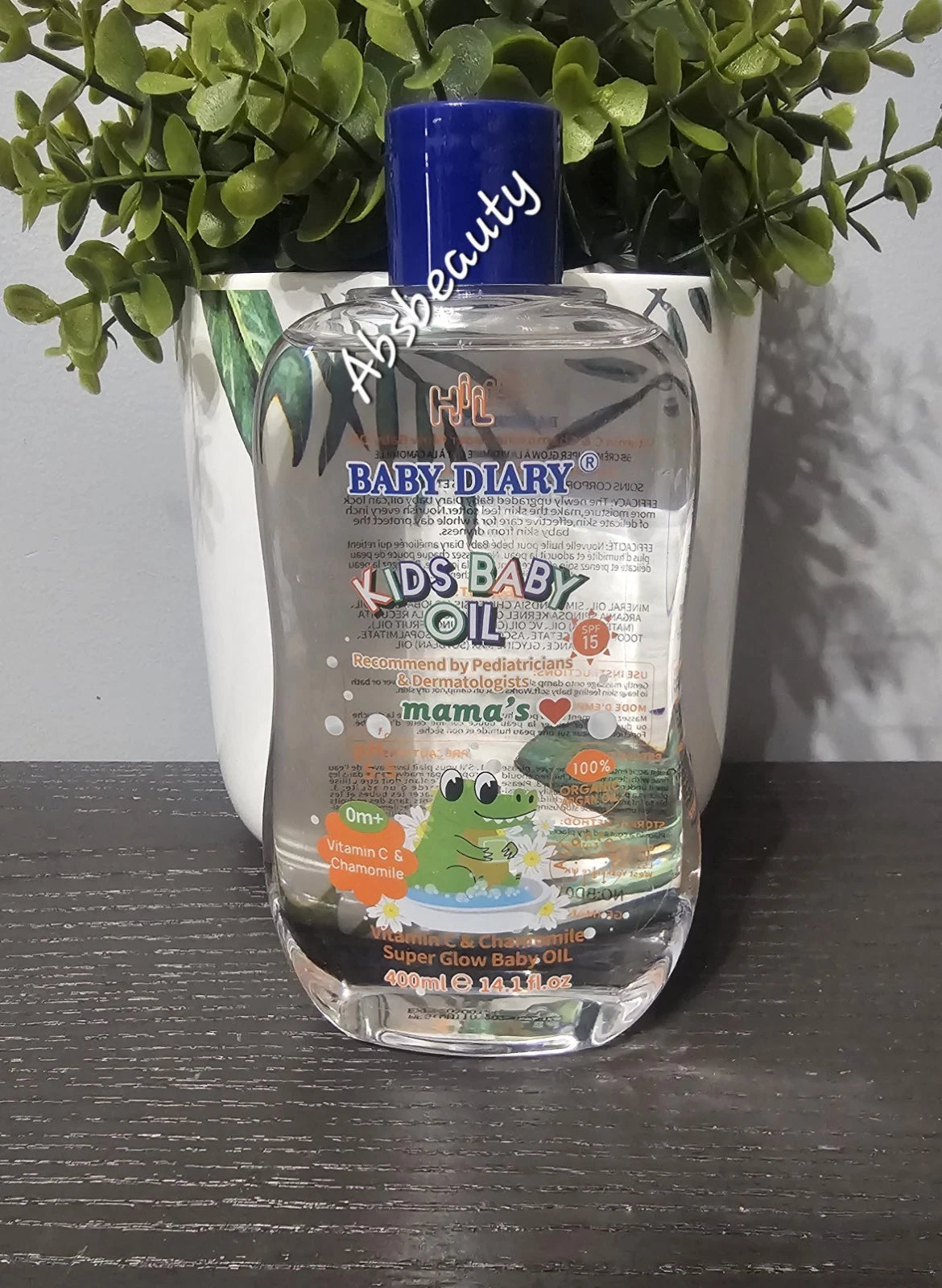 Baby Diary Vitamin C & Chamomile Super Glow Kids Baby Oil 400ml