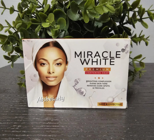 Miracle White Premium Lightening Bar Soap Safe & Effective 135g