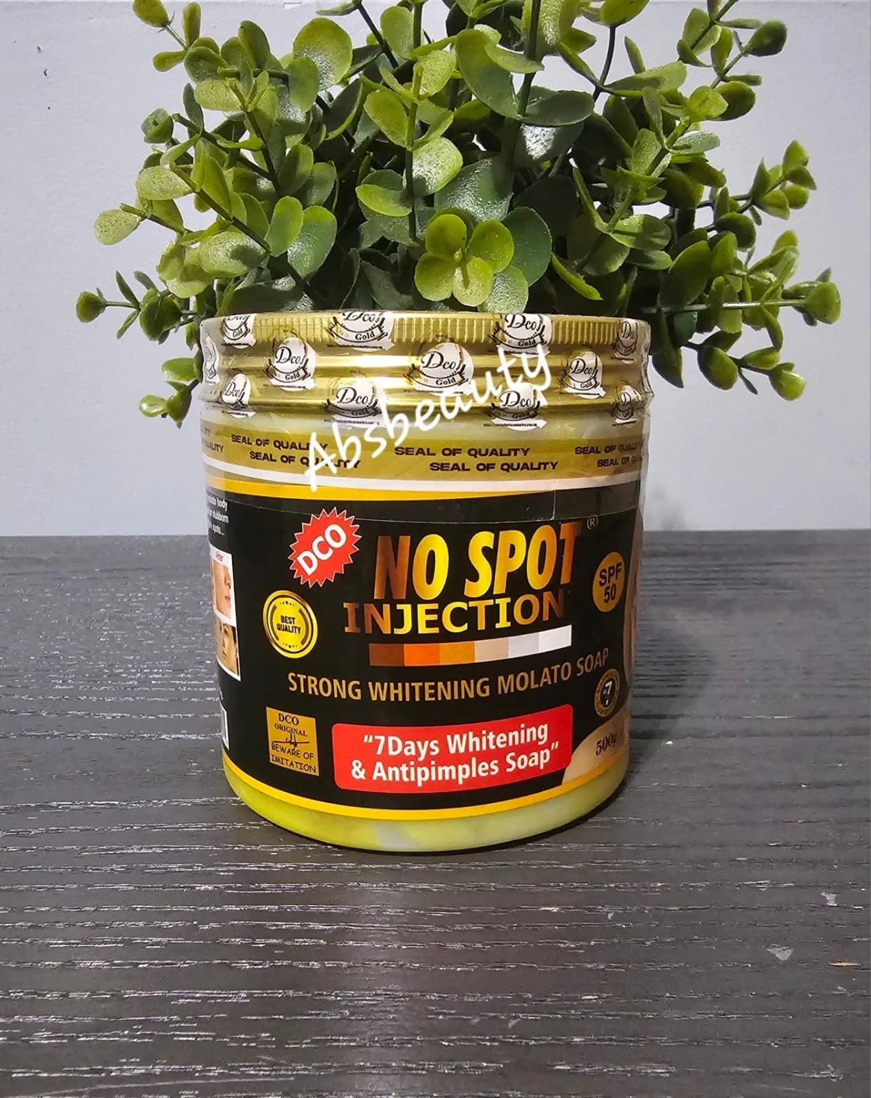 No Spot Strong Whitening Molato Soap with spf50 500g 1pc
