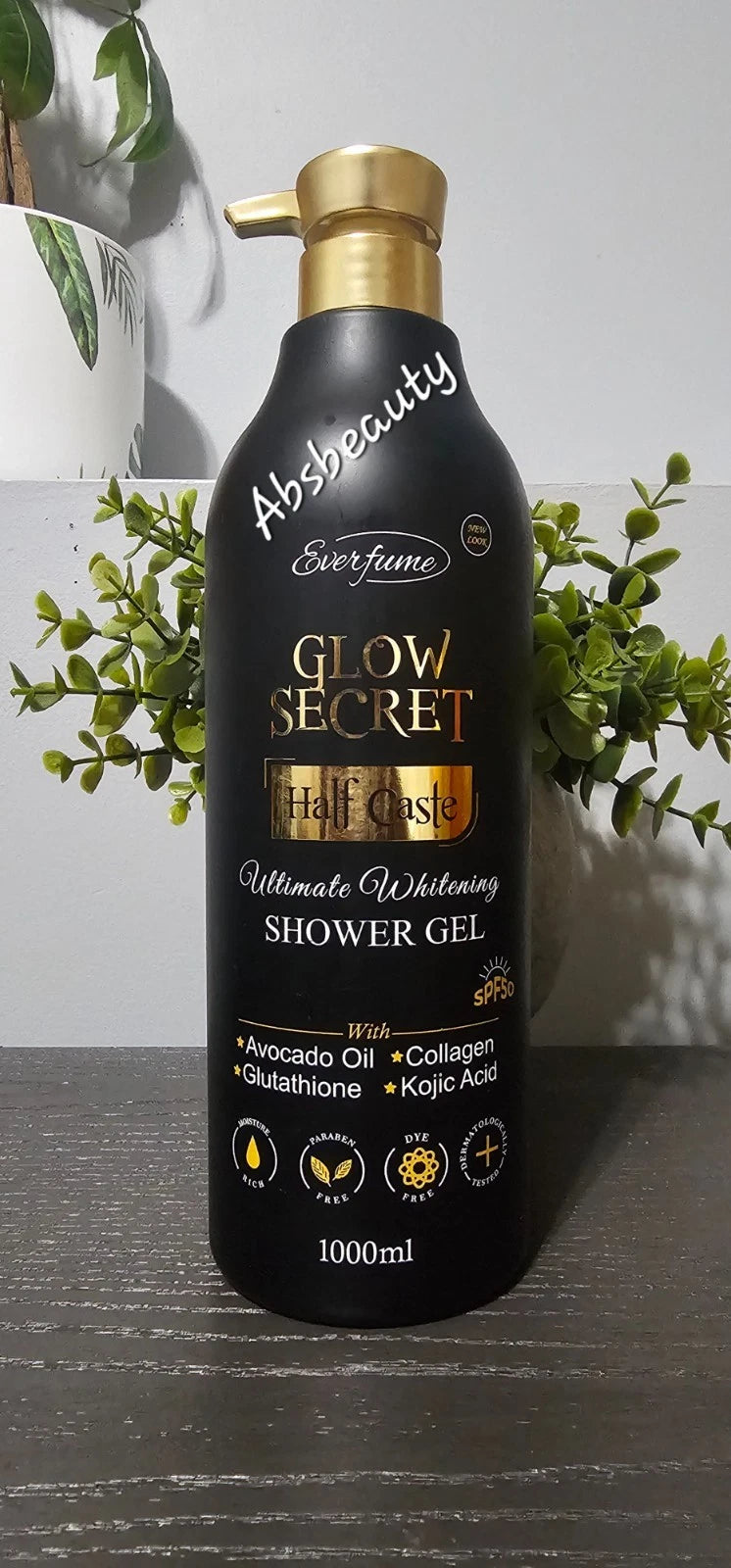 Glow Secret Whitening Body Lotion 500ml & Shower Gel 1000ml 1pc