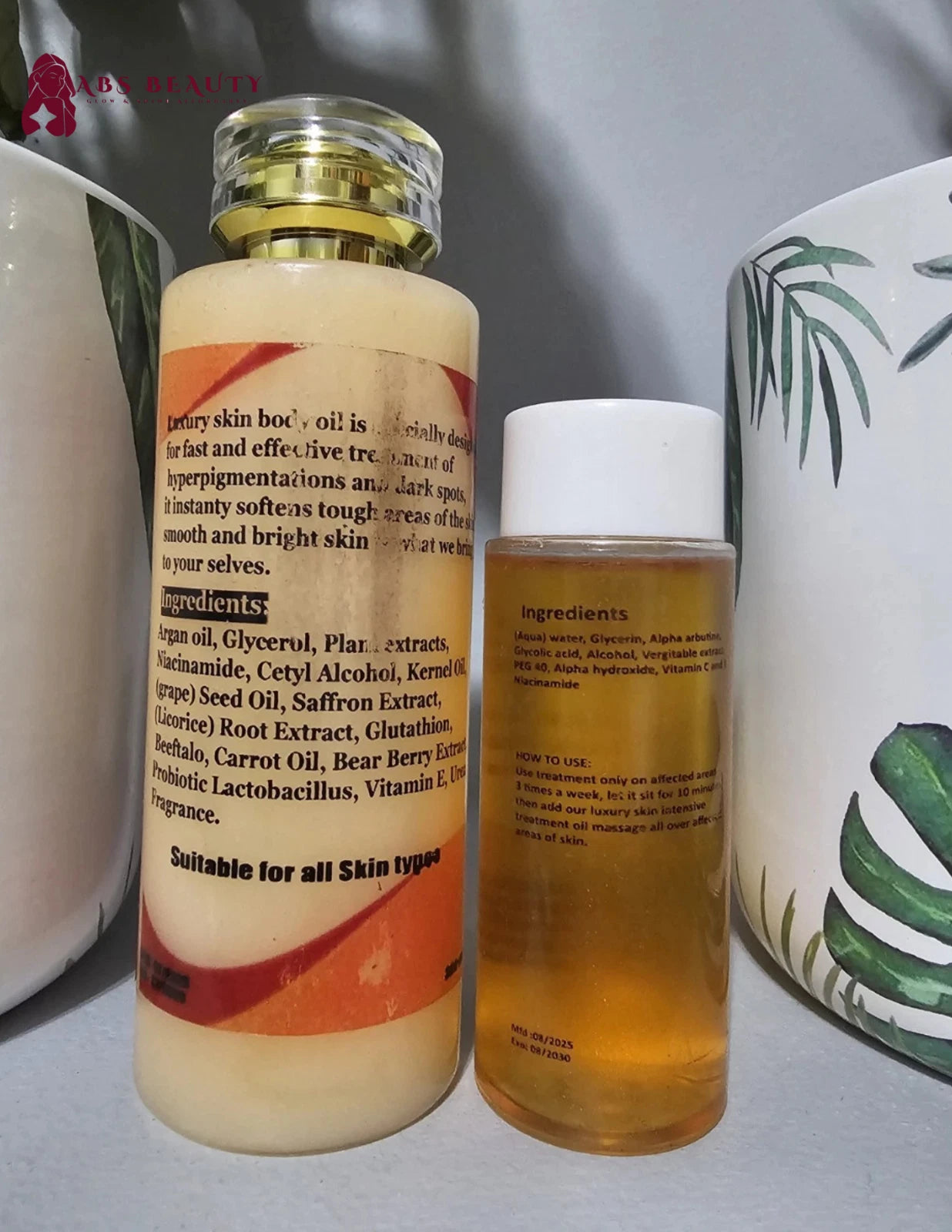 Pari's Glow Cosmetics Luxury Skin Intensive Treatment Dark Knuckles Set